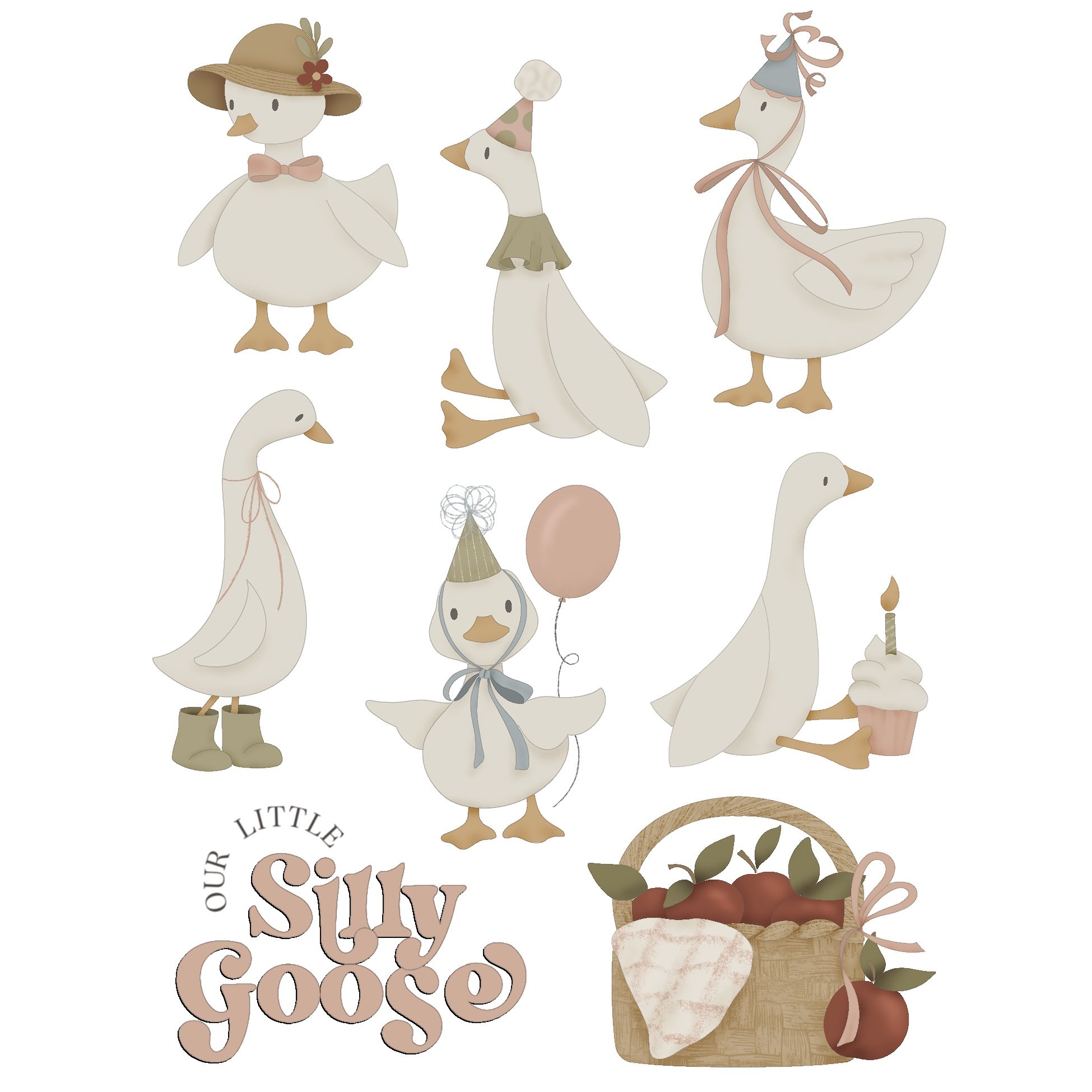 Entire Silly Goose STL Set