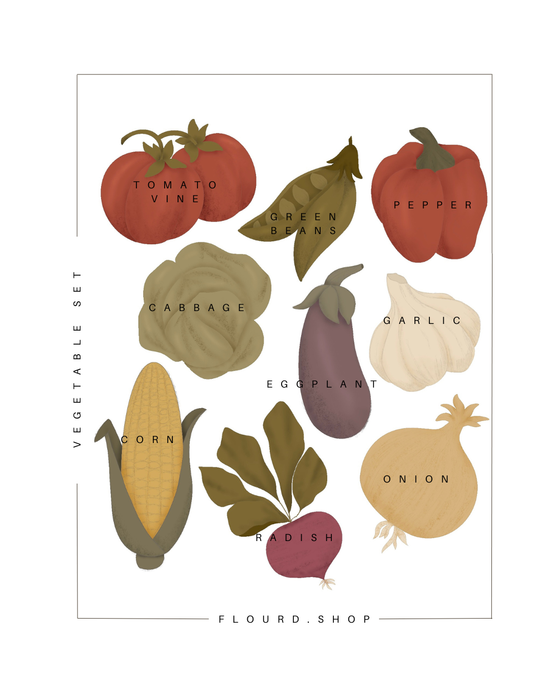 Vegetable Set — flourd.shop