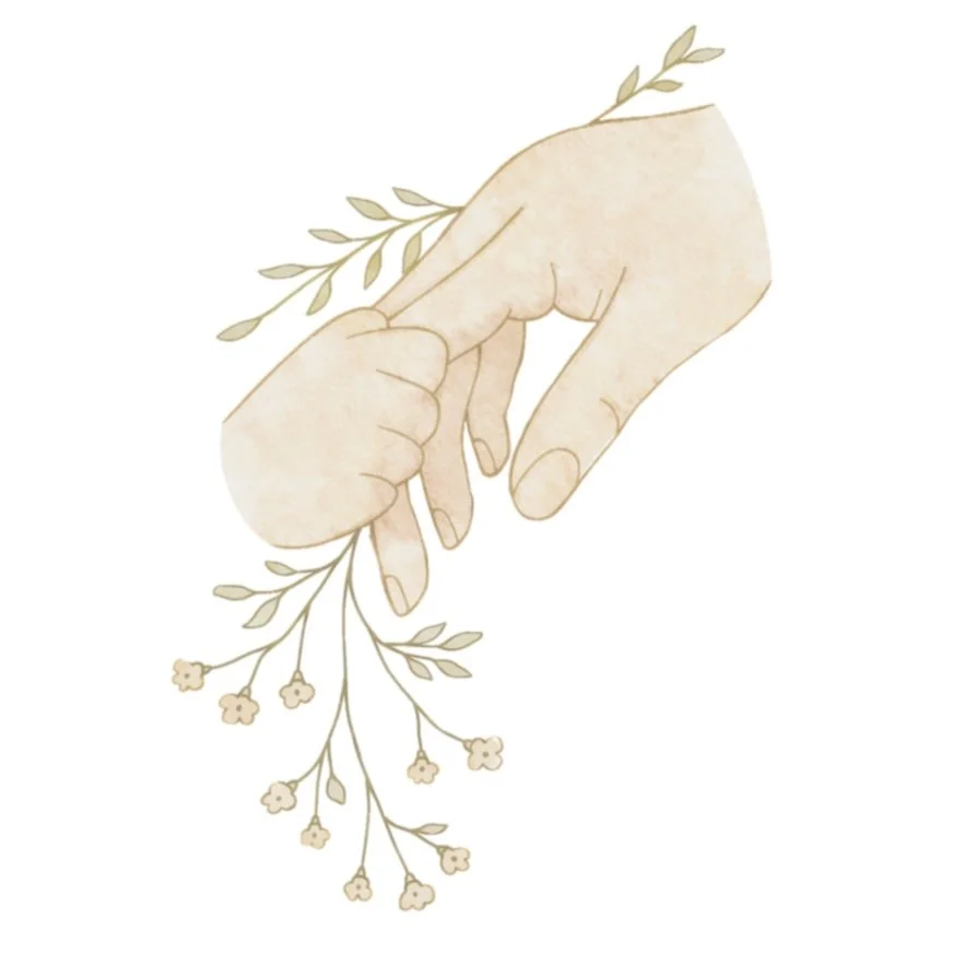 Babys Breath Hands 4.5" STL File