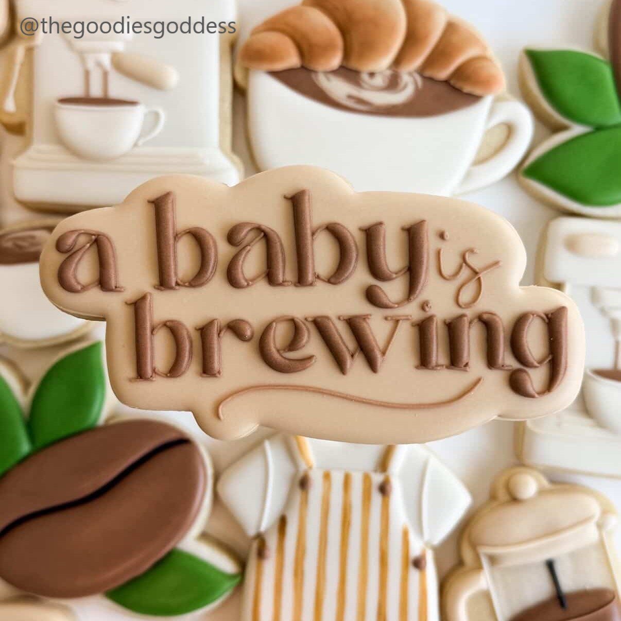 Espresso Baby Set, a baby is brewing plaque.jpg
