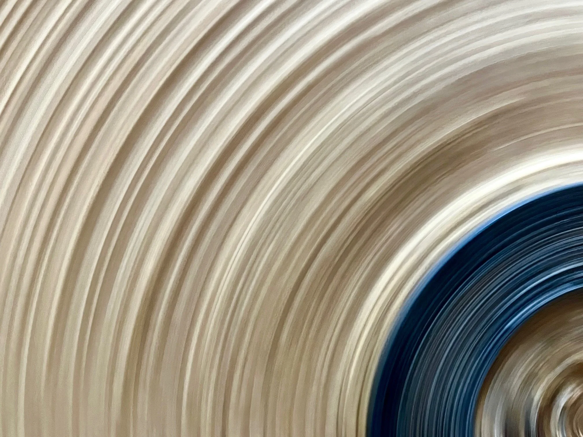 The face of a large cedar platter that I was turning this afternoon.