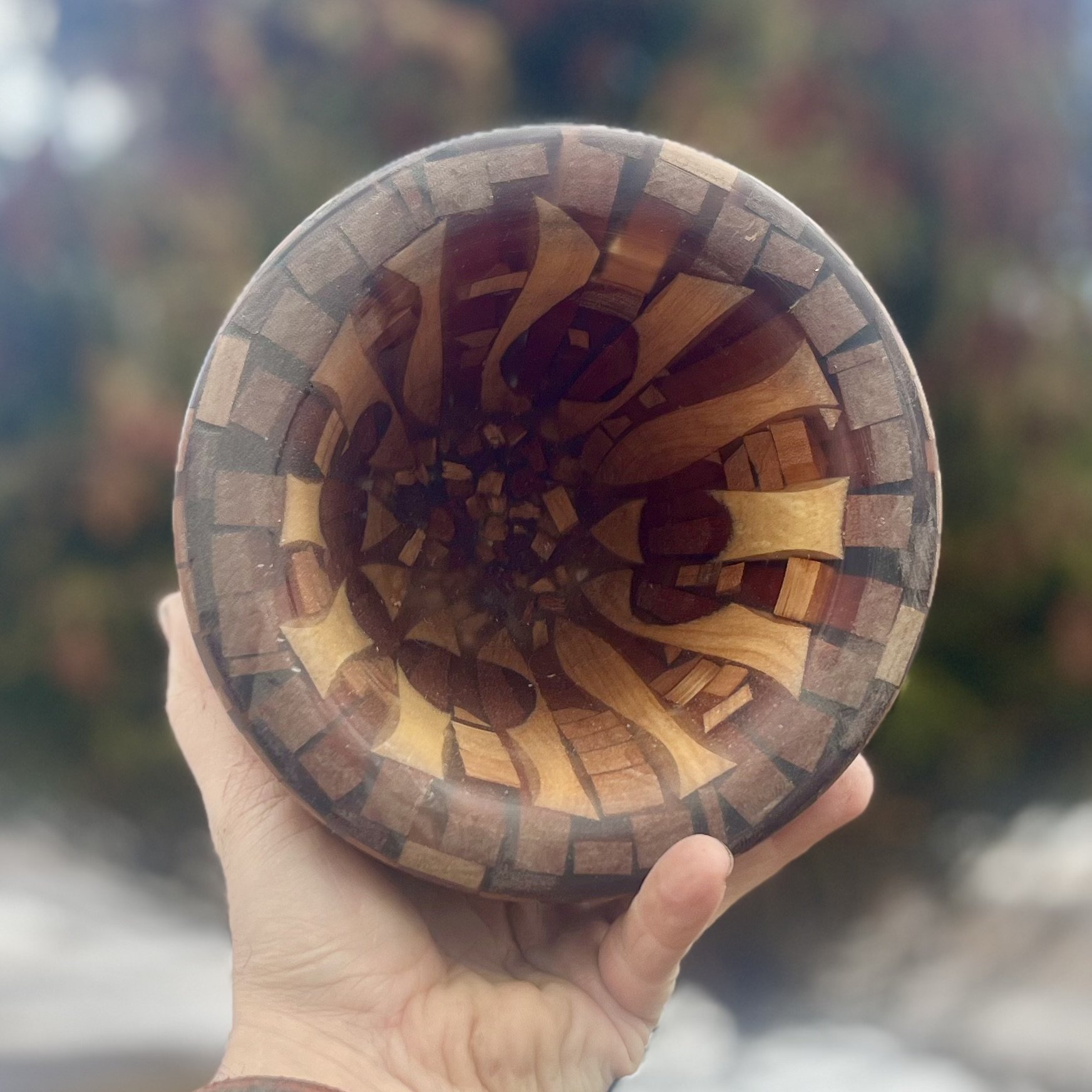 Epoxy Scrap Vase