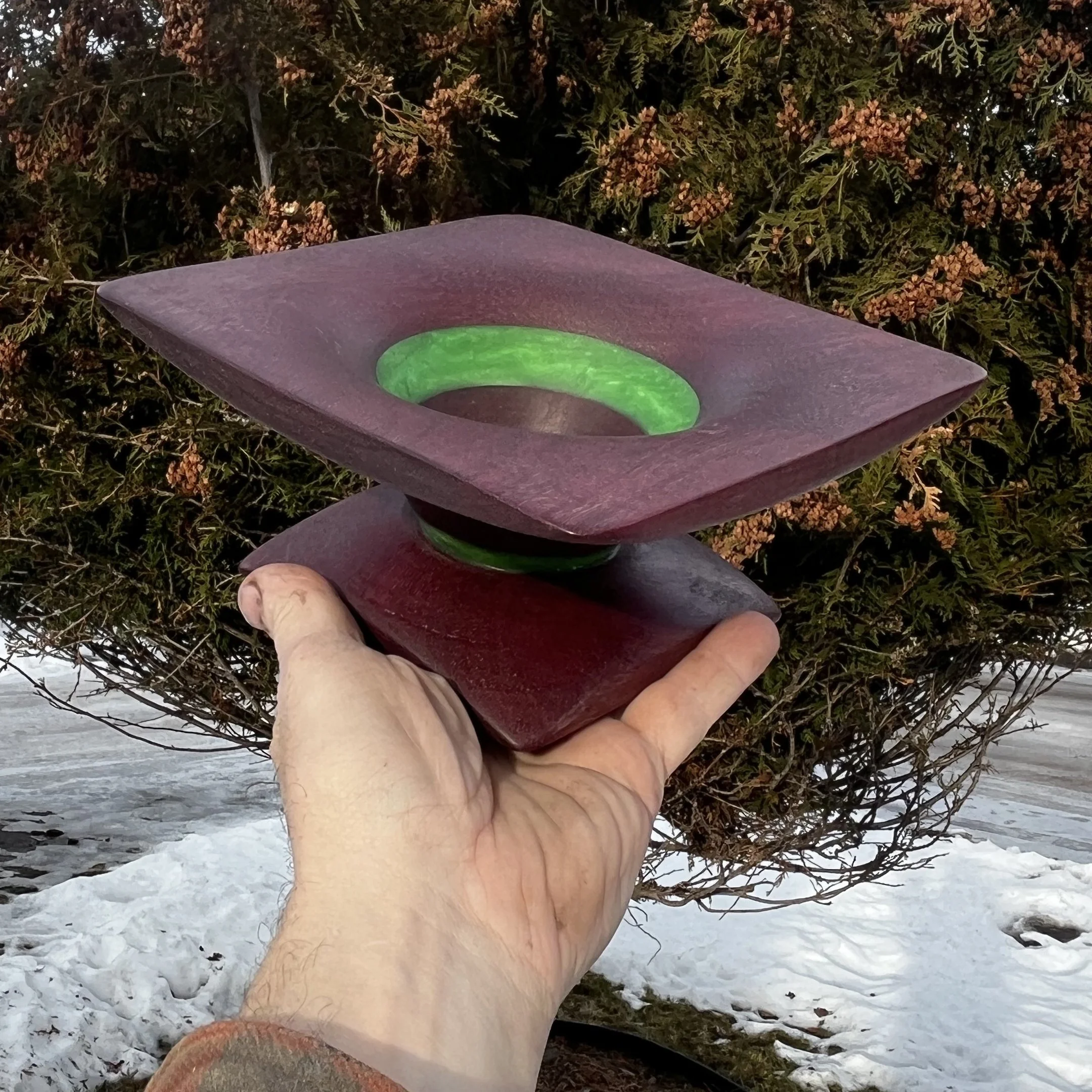 Purpleheart and Epoxy