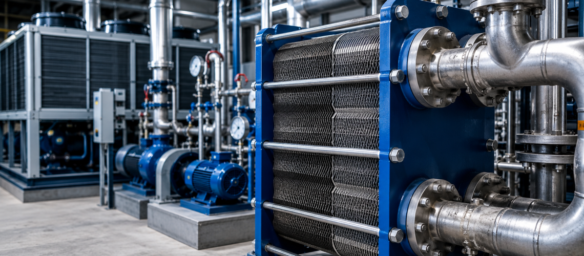 Intercambiadores de calor: el corazón oculto de la eficiencia en sistemas HVAC industriales