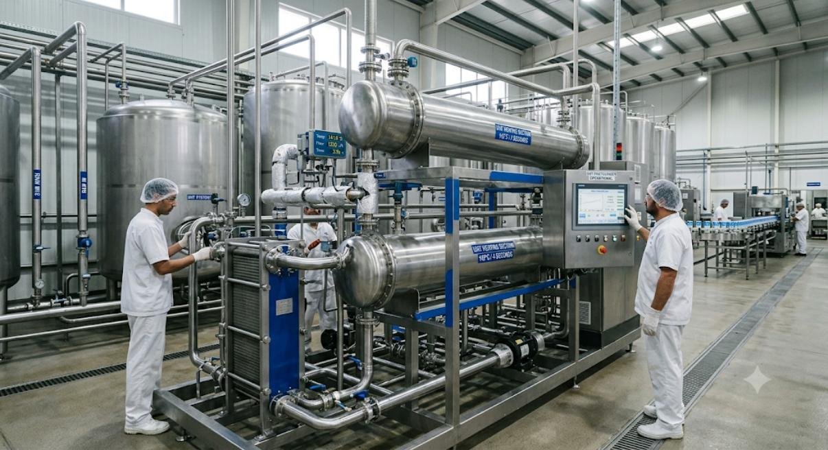 Tipos de pasteurización industrial y cómo elegir el sistema adecuado