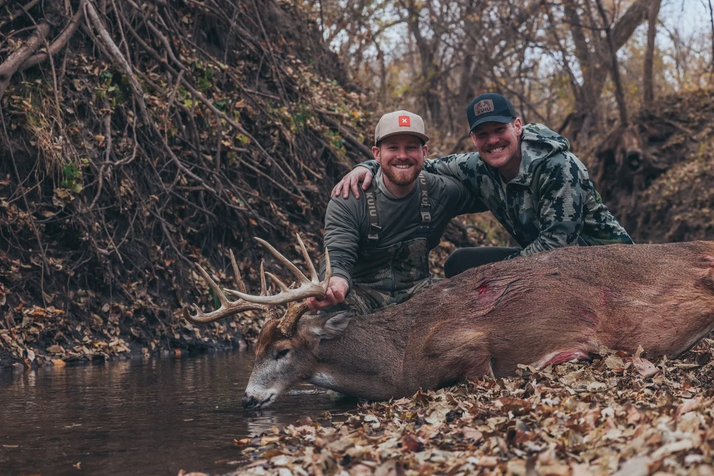 Who&rsquo;s had a chance to watch our November Hunt Camp film?! It&rsquo;s an epic watch with lots of big Kansas bucks. @nhunterk and @erikbarber8 both shoot their personal best deer! Head to our story or bio for the link. 

#whitetails #film #rut #n