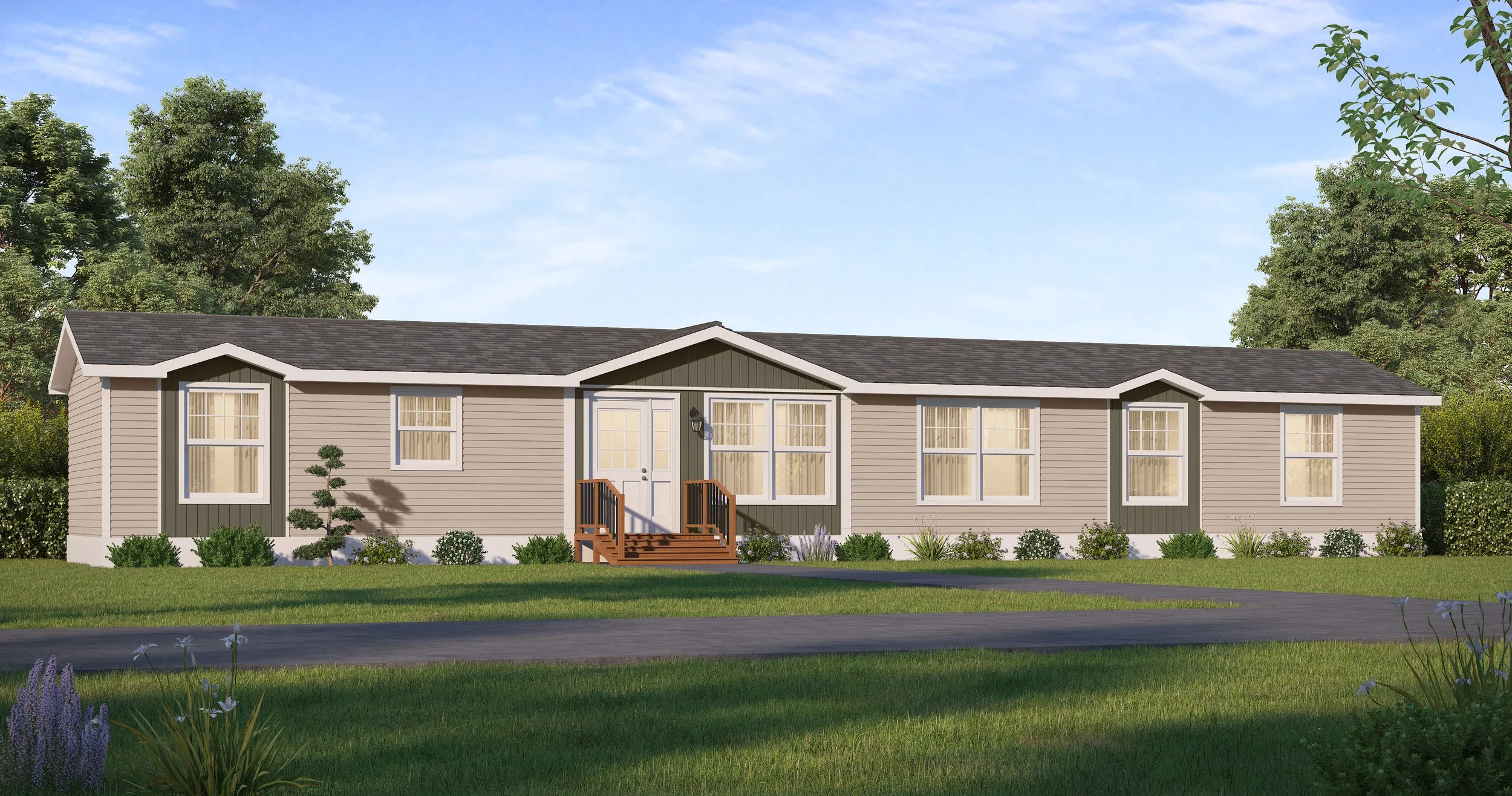 Rendering of Alexander Design - Winding River Homes