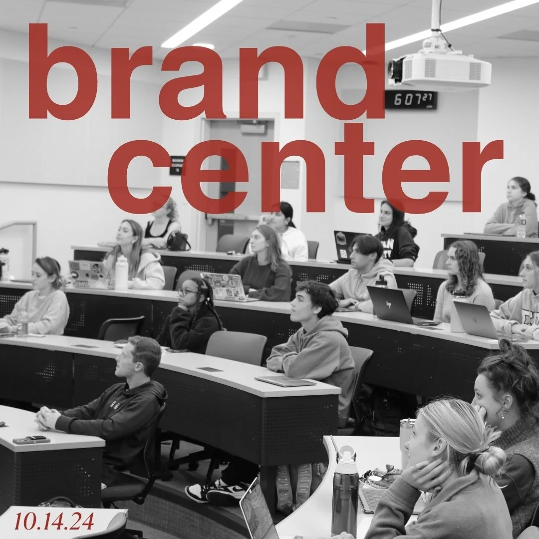 meet us tonight in showker 1112 at 7:30 for an awesome opportunity to connect with brandcenter and hear them present! see you there ★