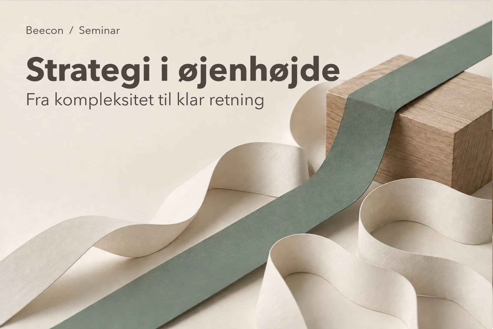 Strategi i øjenhøjde