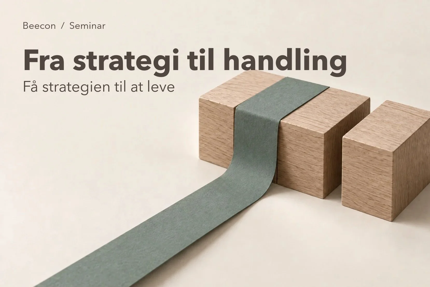 Fra strategi til handling