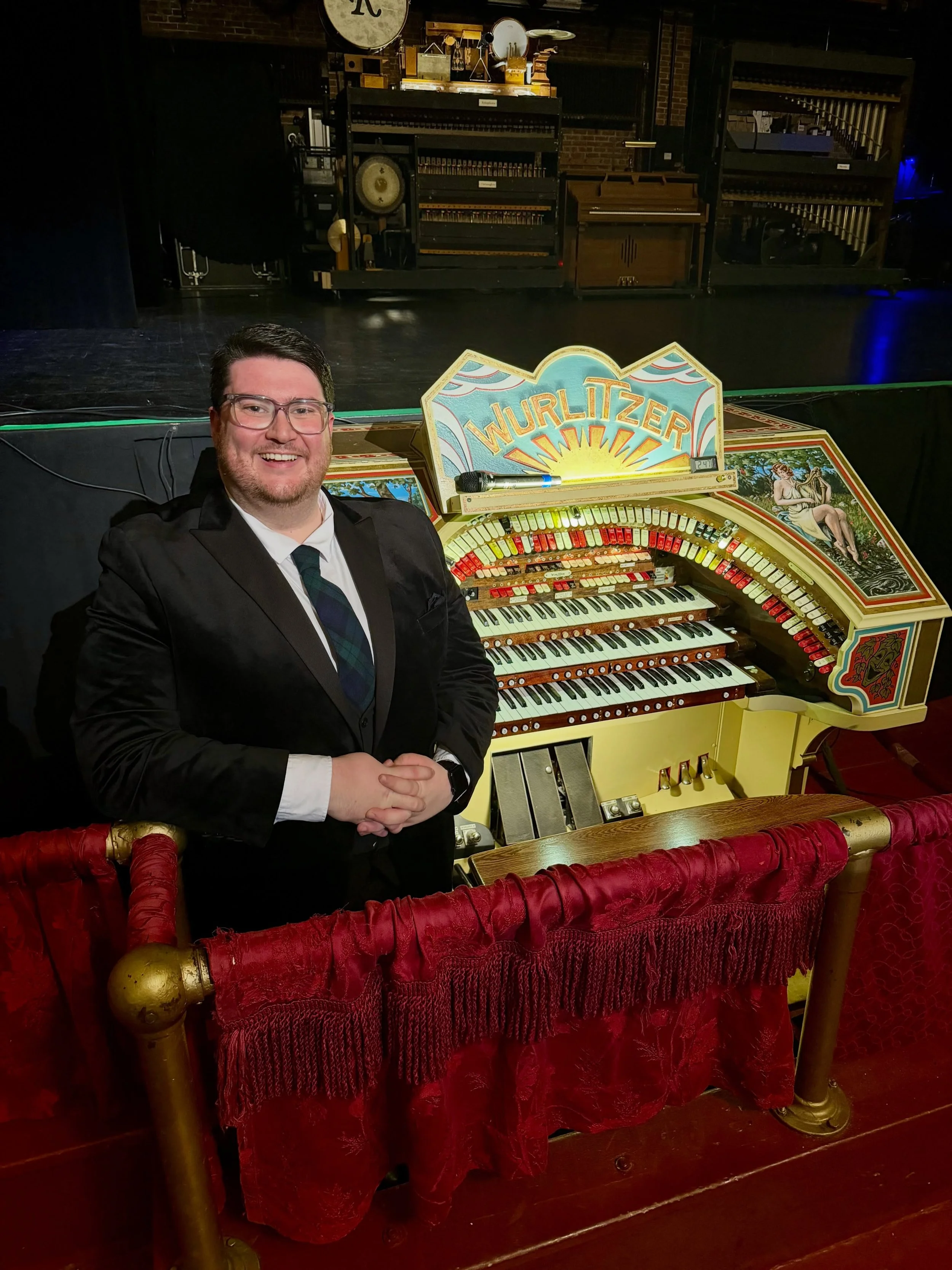 What an honour and a privilege, not only to be invited by @wurlitzer1951 to perform in the @atos_national convention, but to be assigned a remarkable instrument in a stunning venue - @rivieratheatre -and to share the billing with one of the best, Dav
