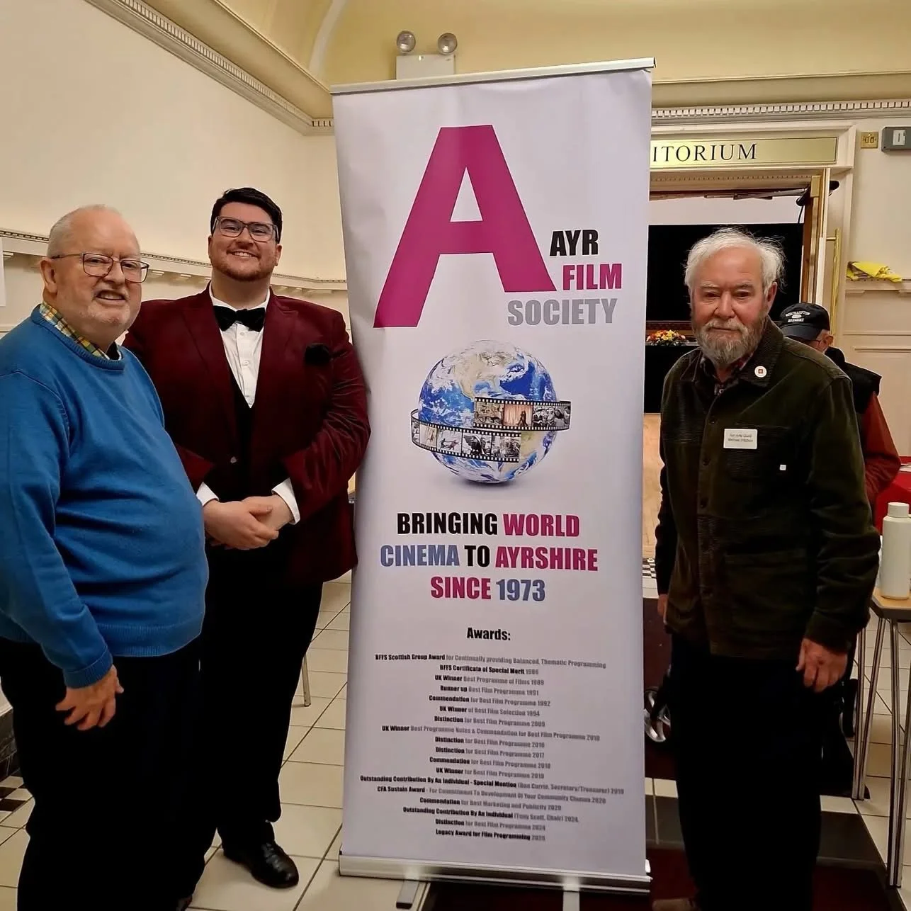 Loved diving into the world of &ldquo;The Cabinet of Dr. Caligari&rdquo; with Ayr Film Society and Ayr Arts Guild on Thursday night, always a joy to visit the seaside!