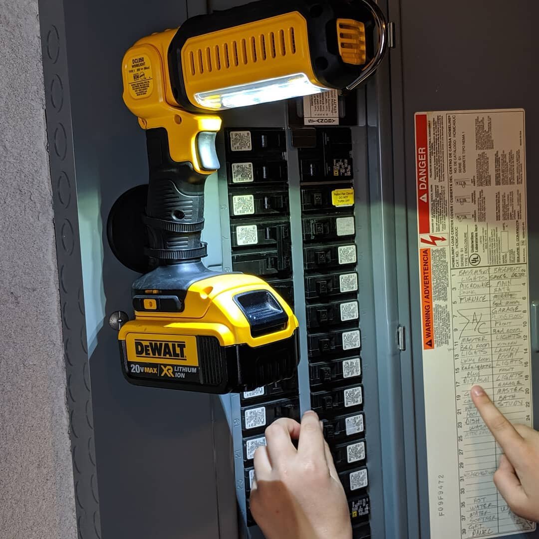 This work light accessory helps to illuminate your work site and free up your hands.