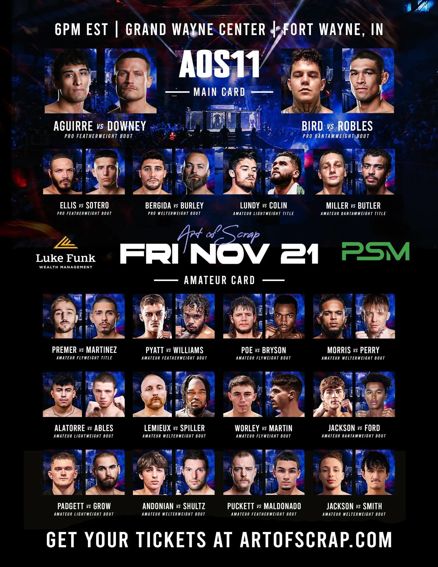 AOS11 is gonna be 🔥🔥🔥 It goes down just four weeks from TODAY at the Grand Wayne Center in downtown Fort Wayne, Indiana on Friday, November 21st! Tickets are on sale NOW at artofscrap.com⚡️⚡️