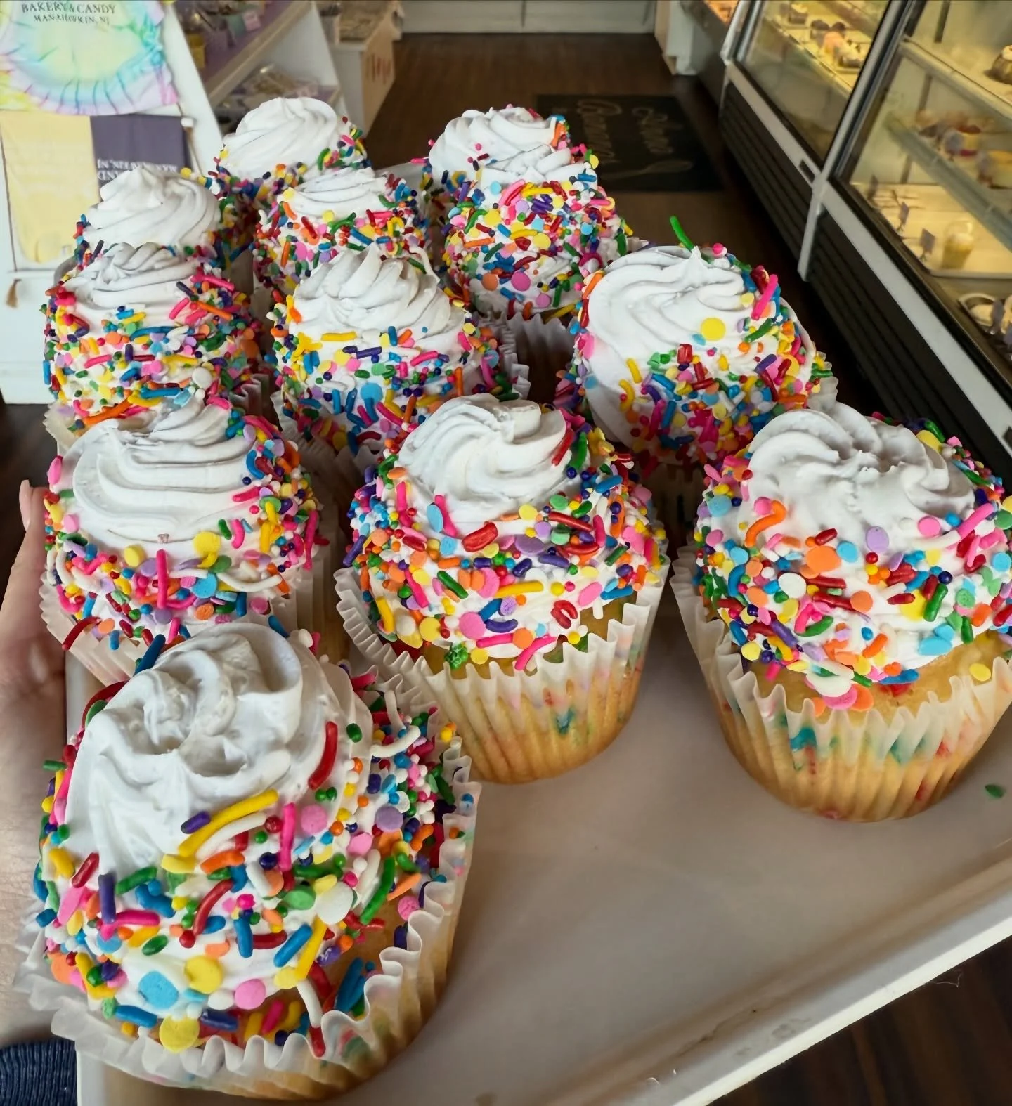 Annual national TEACHER &amp; NURSE appreciation day. 💜✨

Today, Tuesday 5/5, in store. 9-4:00. 

✨Come in.
✨Show ID.
✨FREE funfetti cupcake 🧁 

(One per person, must have valid ID 5/5/26 only)

Thank you for all that you do! 💜✨