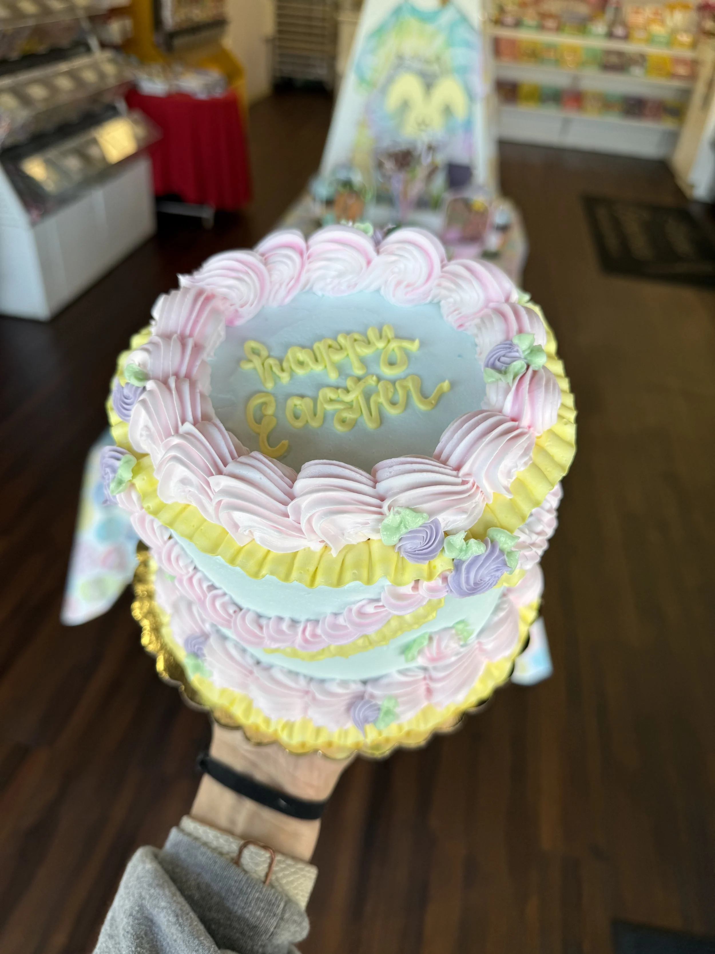 Vintage funfetti cake