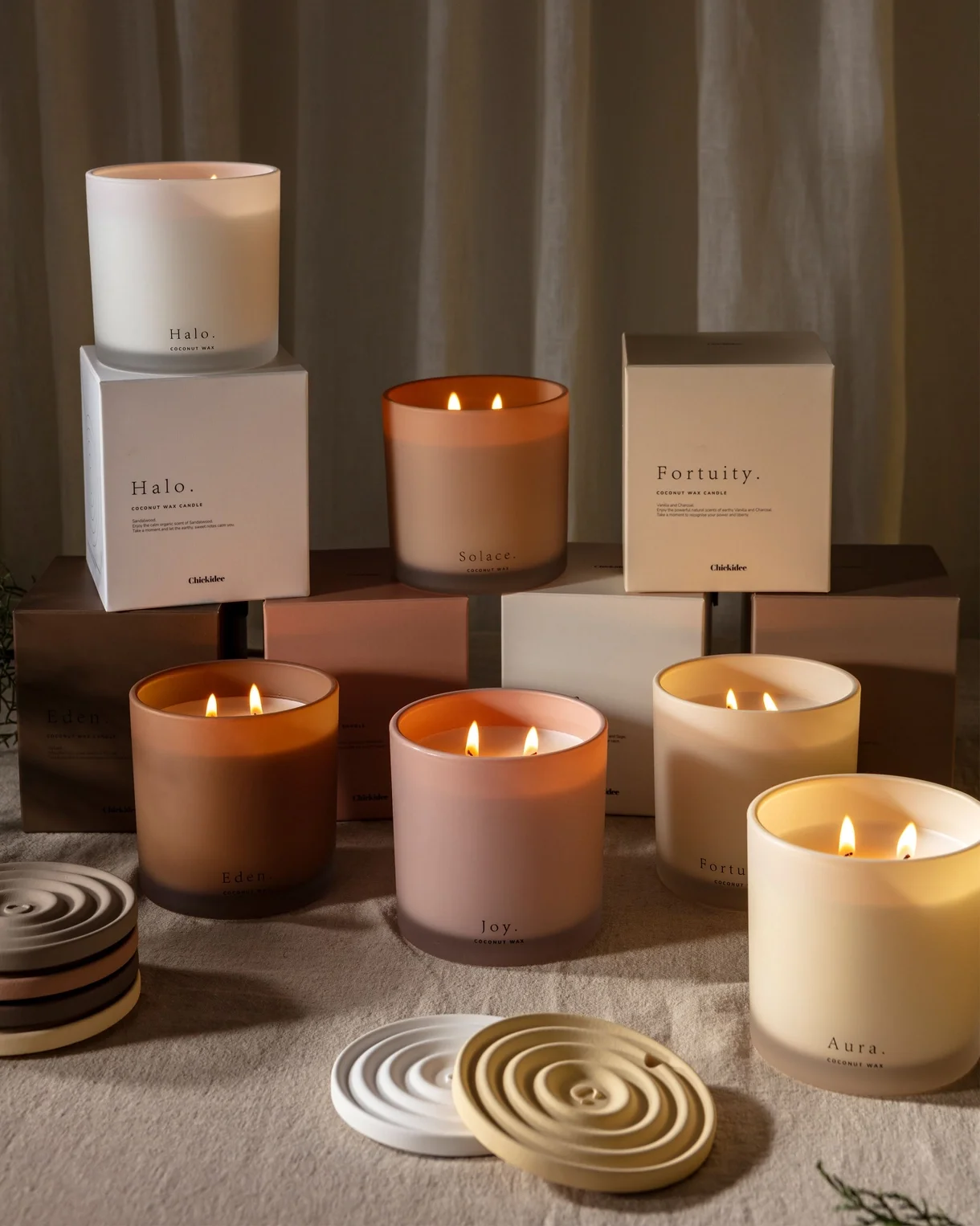 Chickidee Clay Candles
