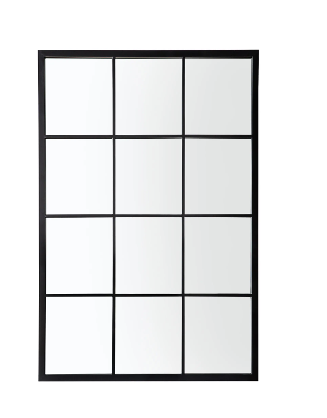 Outdoor Mirror Black Squares