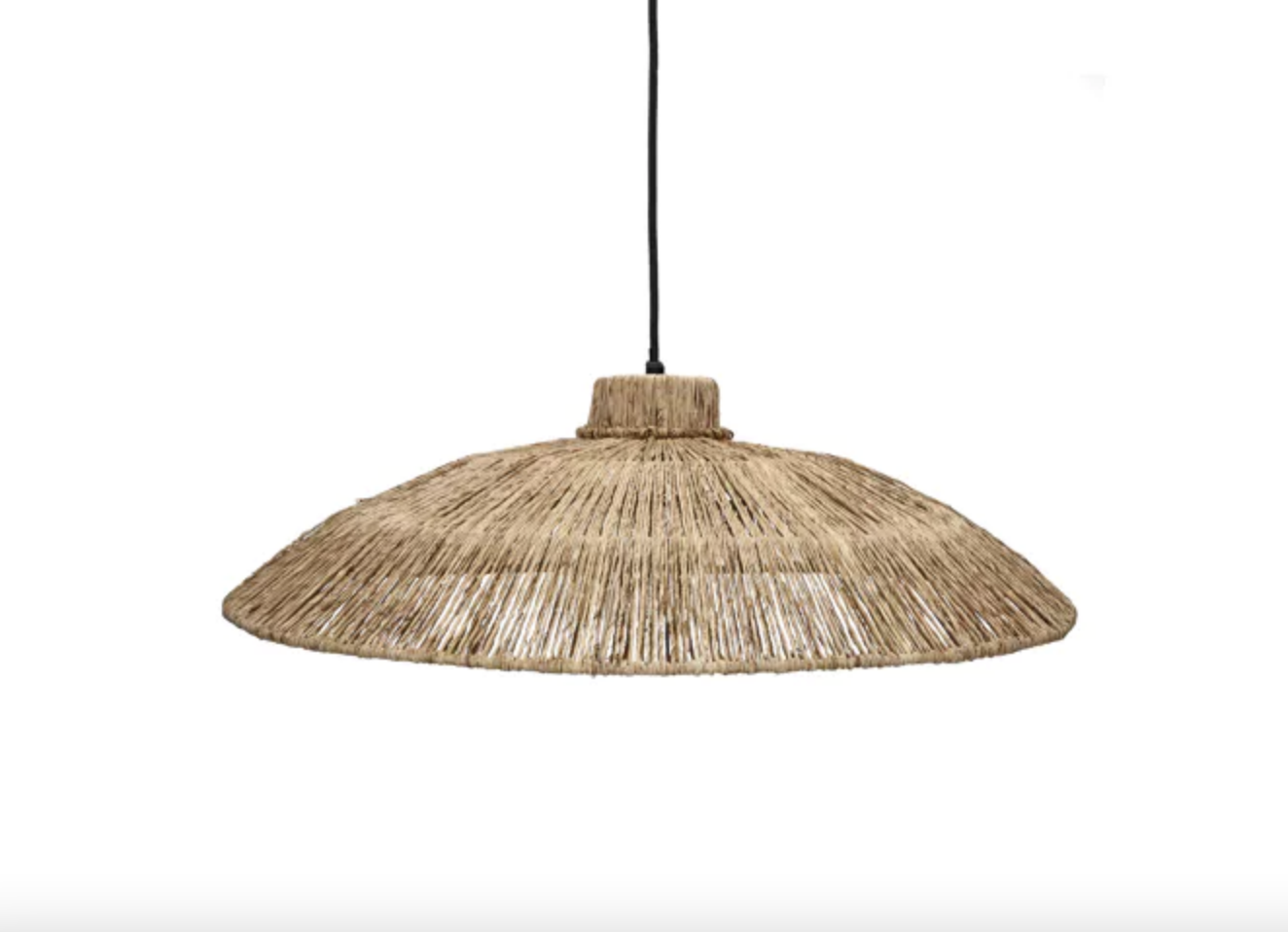 Jute pendant shade