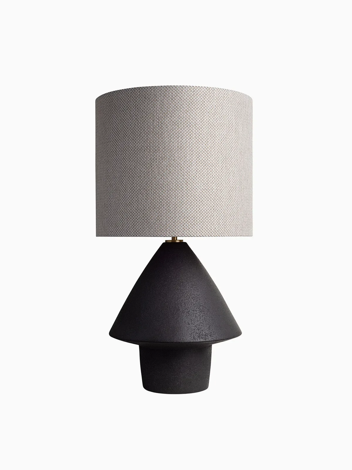 textured ceramic table lamp