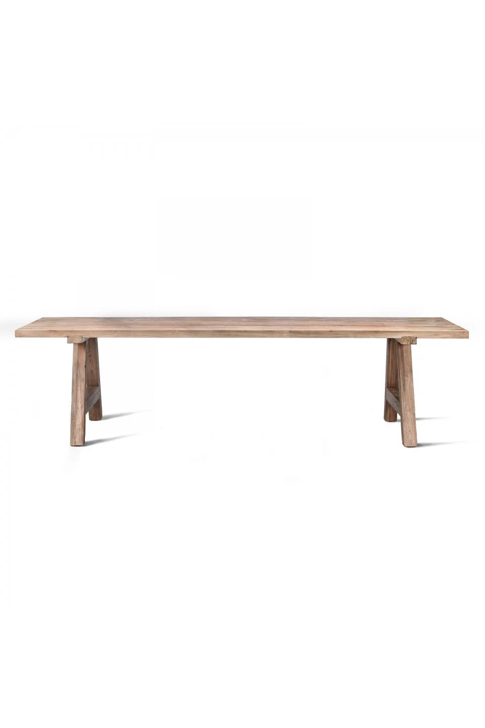 solid teak garden table extra large