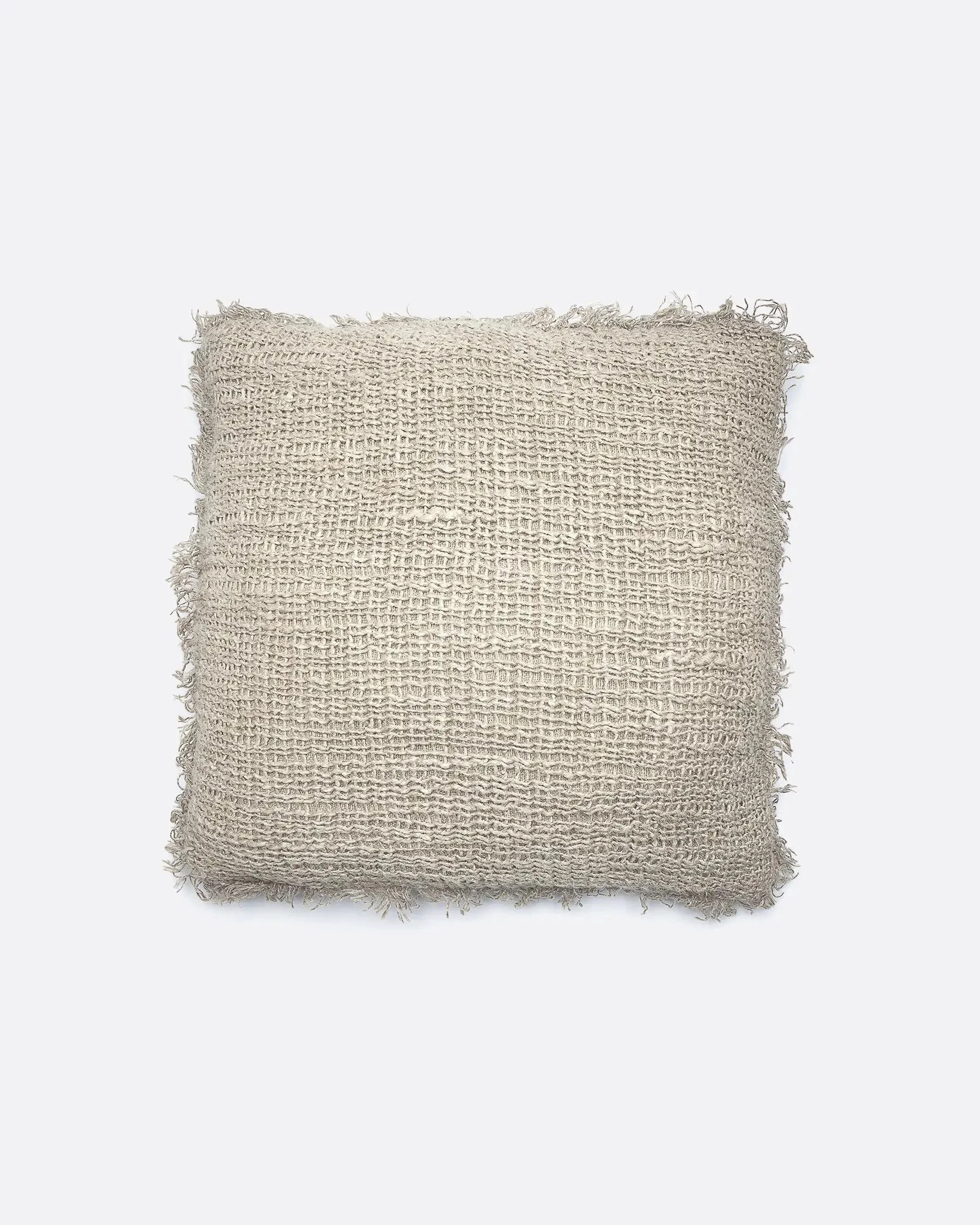 Heavy Weave Natural Linen Cushion