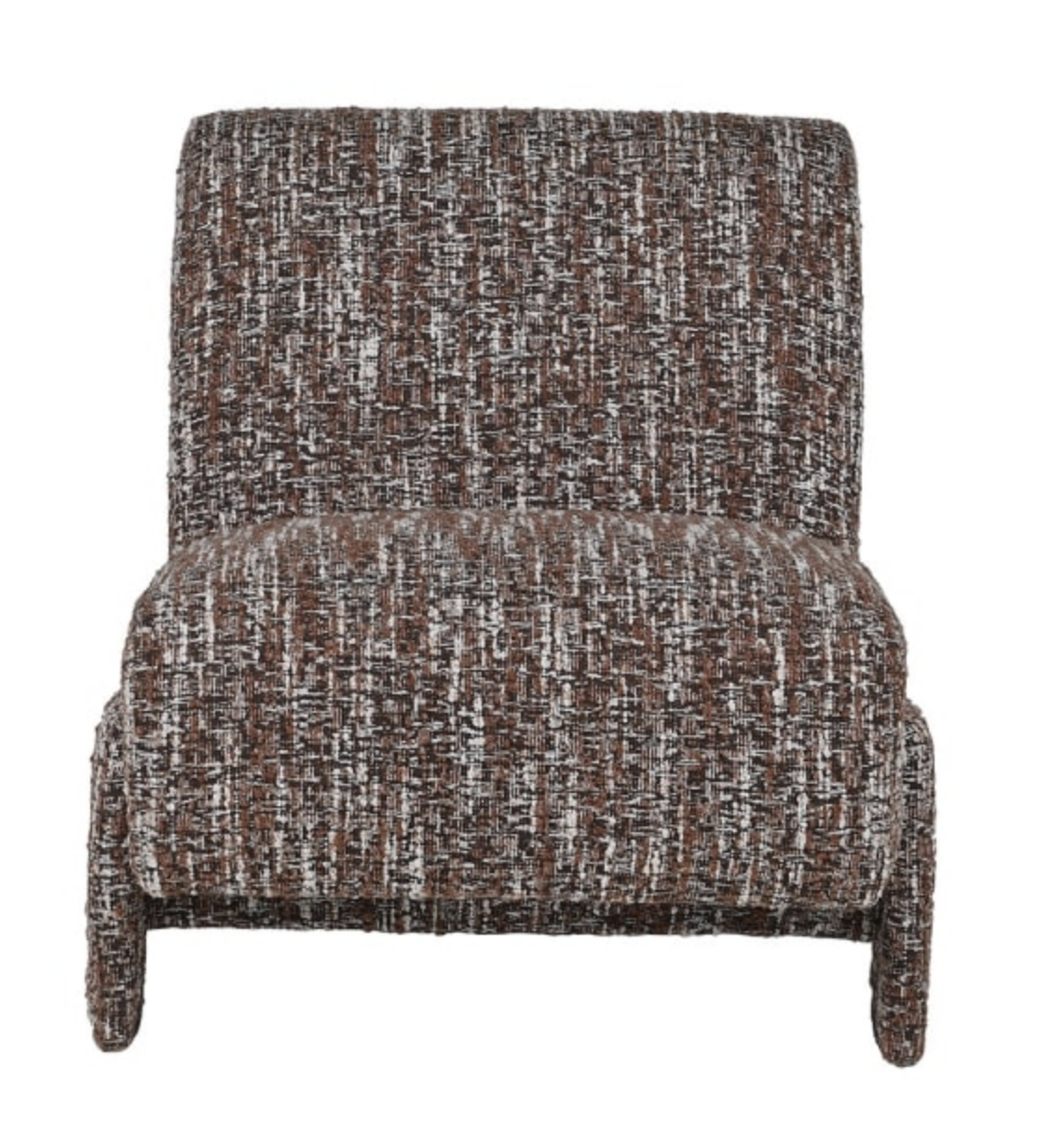 Boucle chair - brown