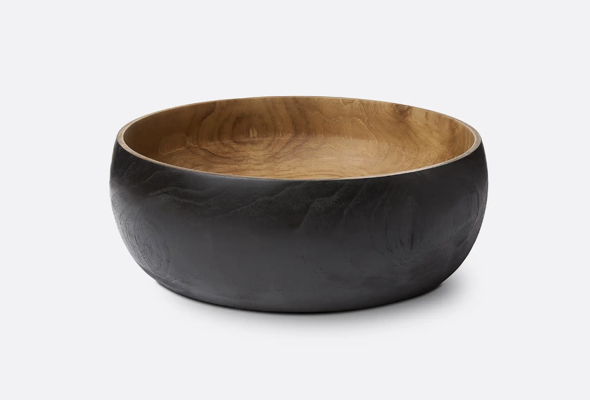 teak root bowl