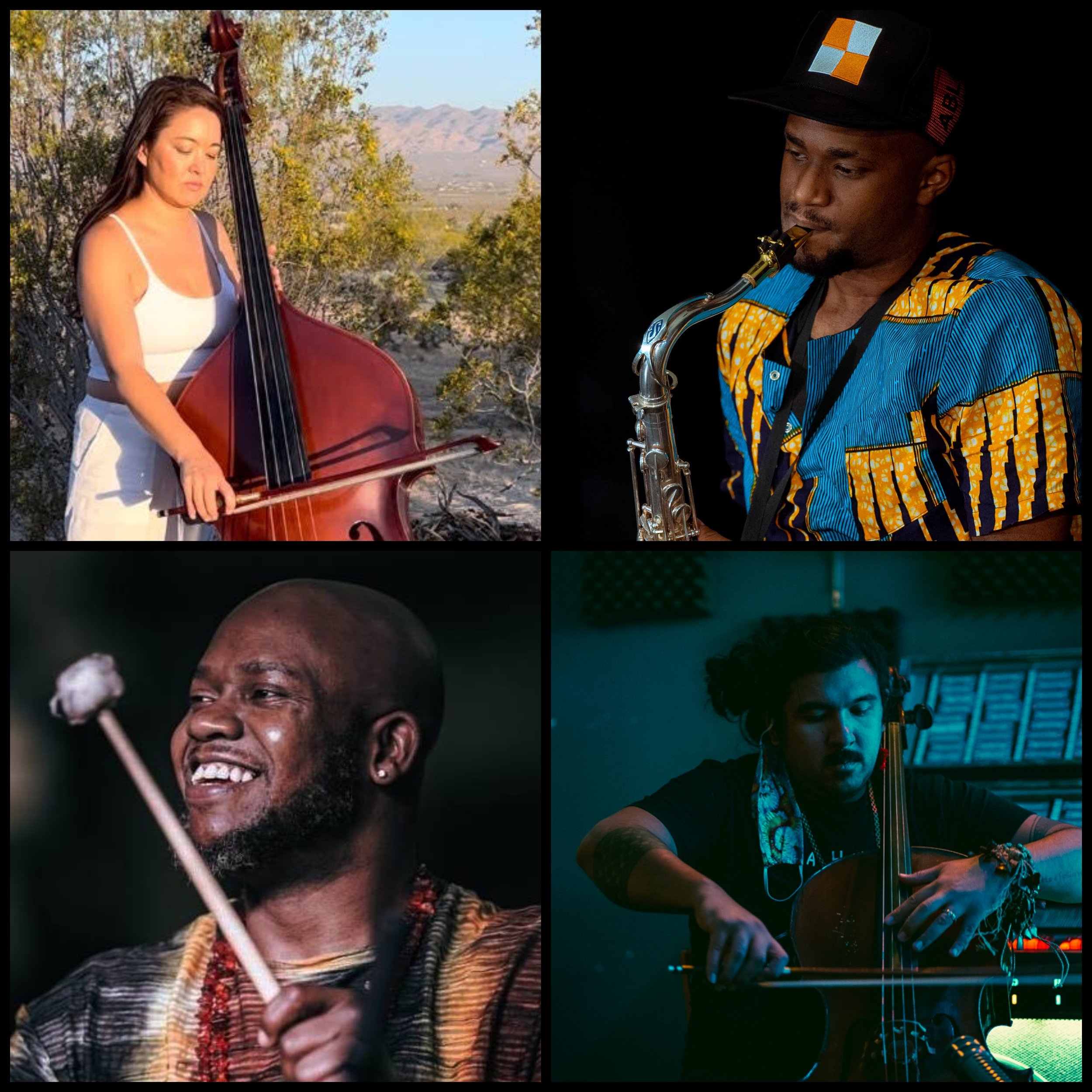 Improvised Music Series: Maya Jensen, Luc Mosley, Isaiah Spencer, Ishmael Ali + Jeff Kimmel and Sharon Udoh