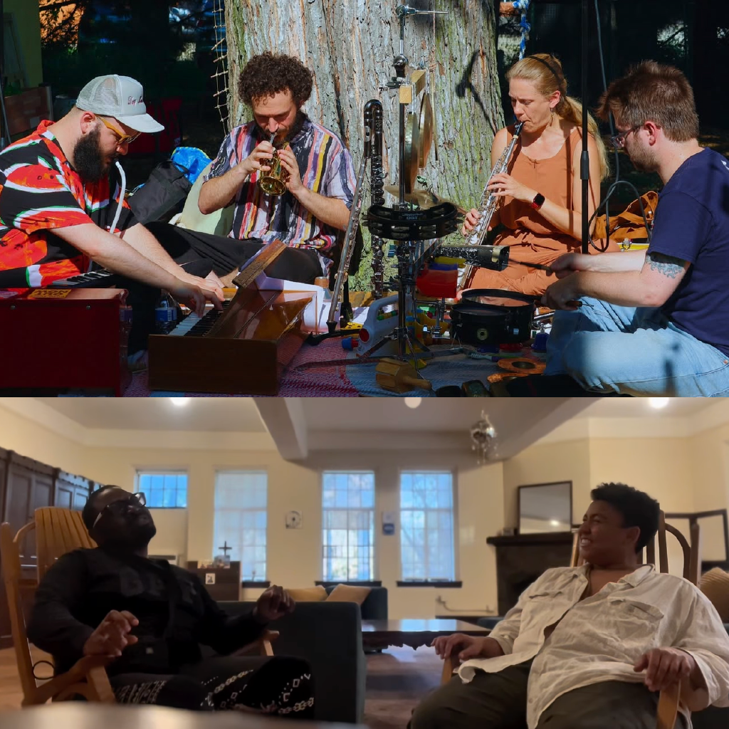 Improvised Music Series: Microplastique (Many Roads Release Concert), Gabrielle Lochard & Julian Otis 