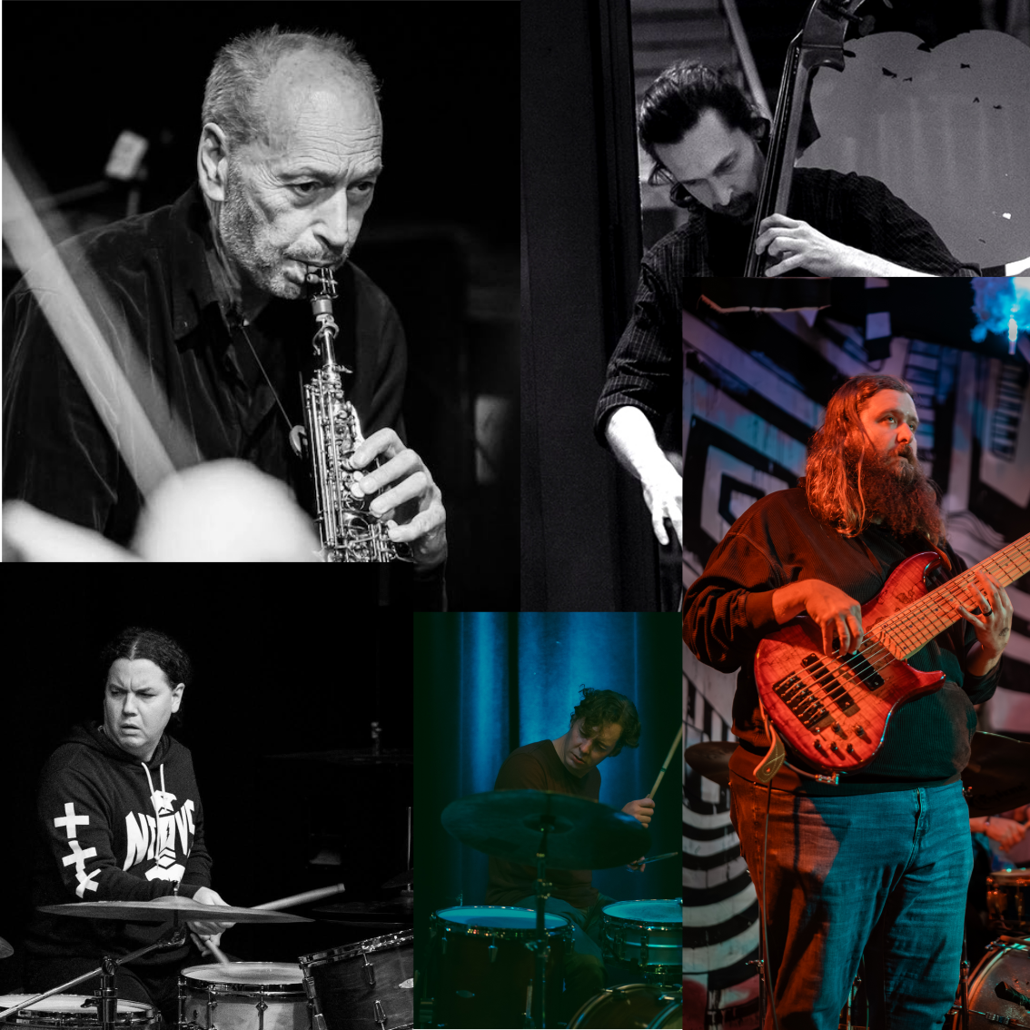 Improvised Music Series: Gregor Samsa & Karlo Rossmann,  Tyler Damon/Jacob Fawcett/Andrew Scott Young