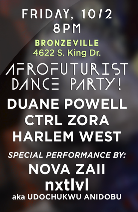 AFROFUTURIST WEEKEND 11: AFROFUTURIST DANCE PARTY [OFFSITE] FT. DJ DUANE POWELL, CTRLZORA, Harlem West