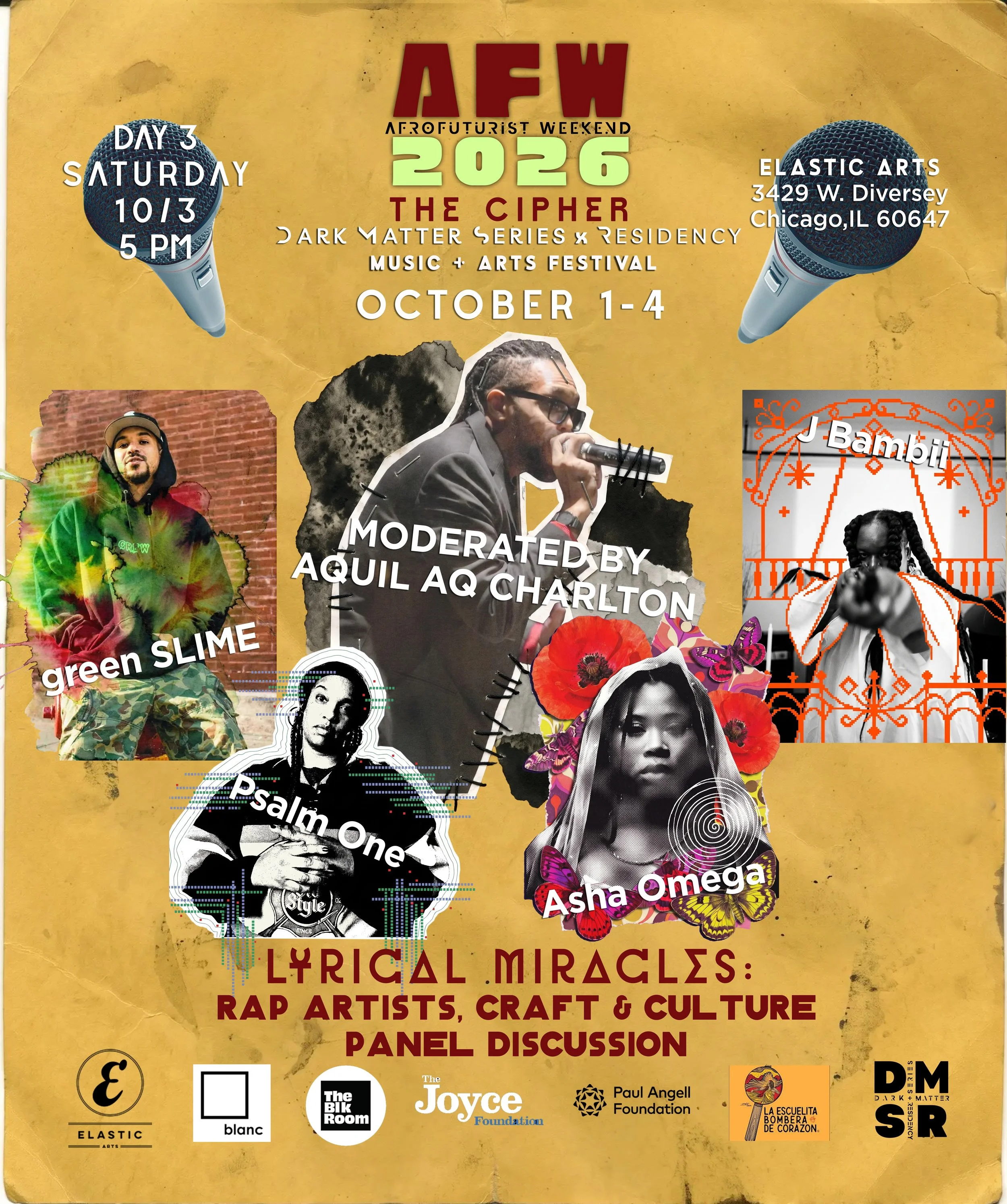 AFROFUTURIST WEEKEND 11: Mike monford j dilla tribute; hip hop panel &amp; Film