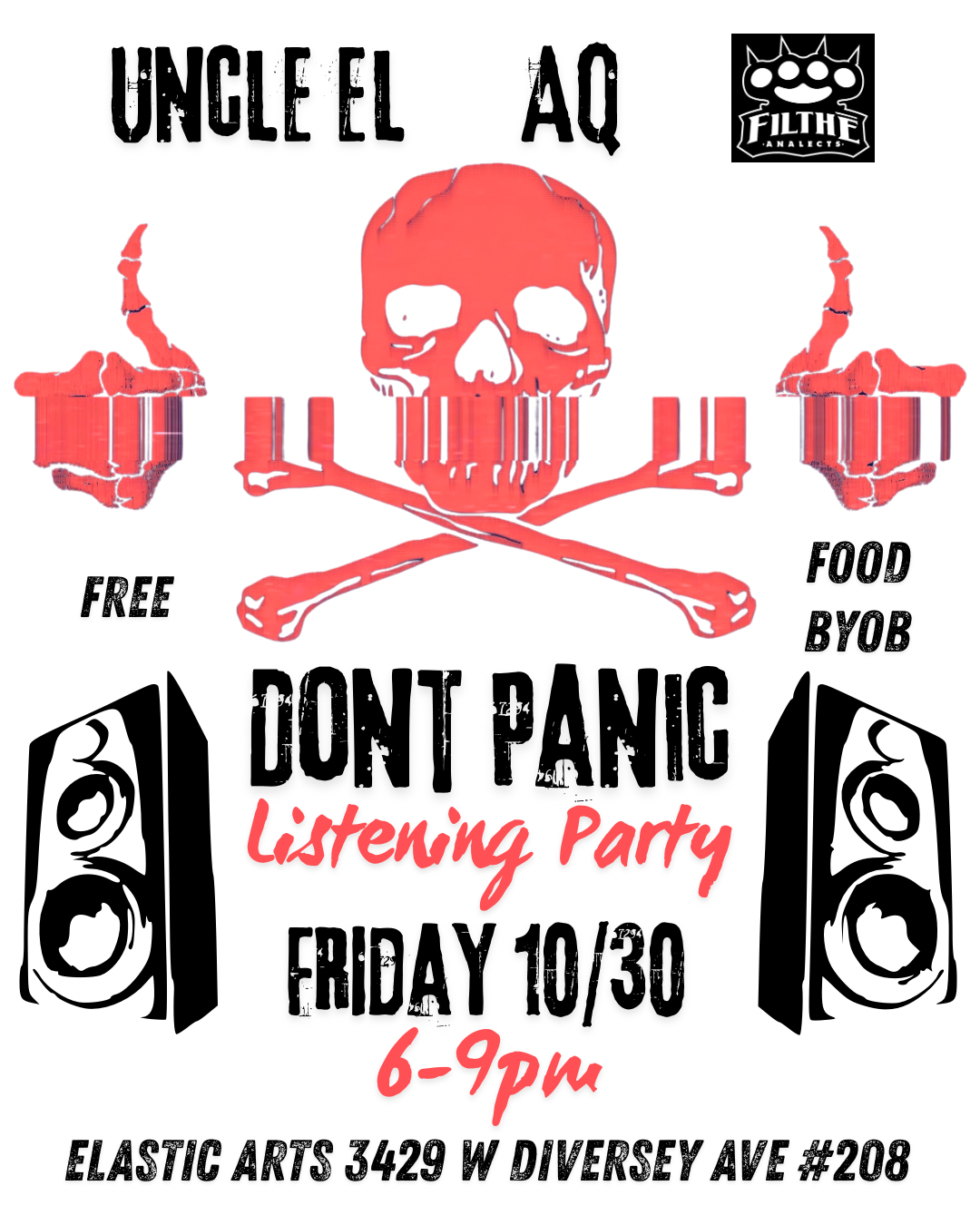 AQ + Uncle El “Dont Panic” Album Listening Party