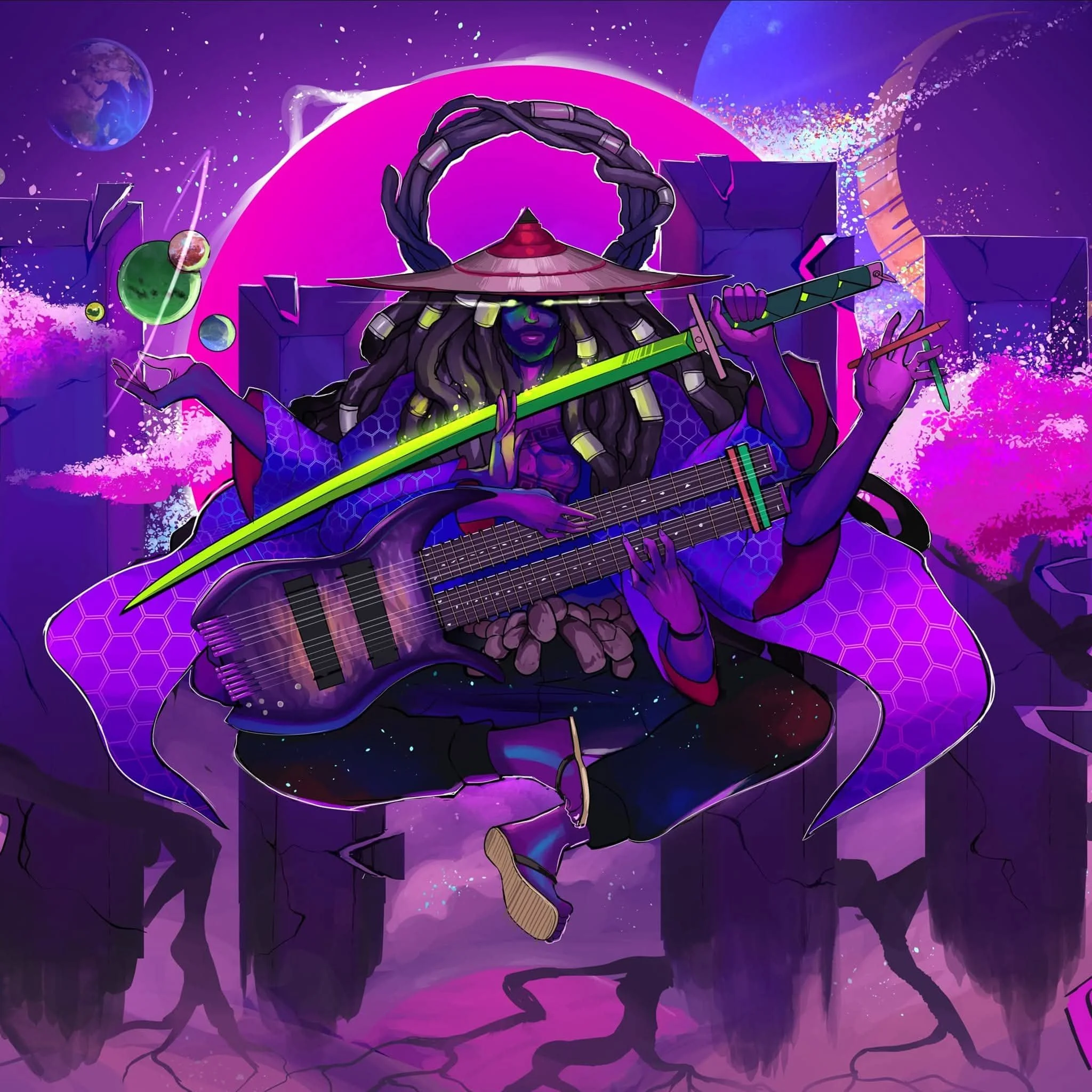 Dark Matter Series: Rizing Deity, Naydja Bruton's Rhythm Ninjas