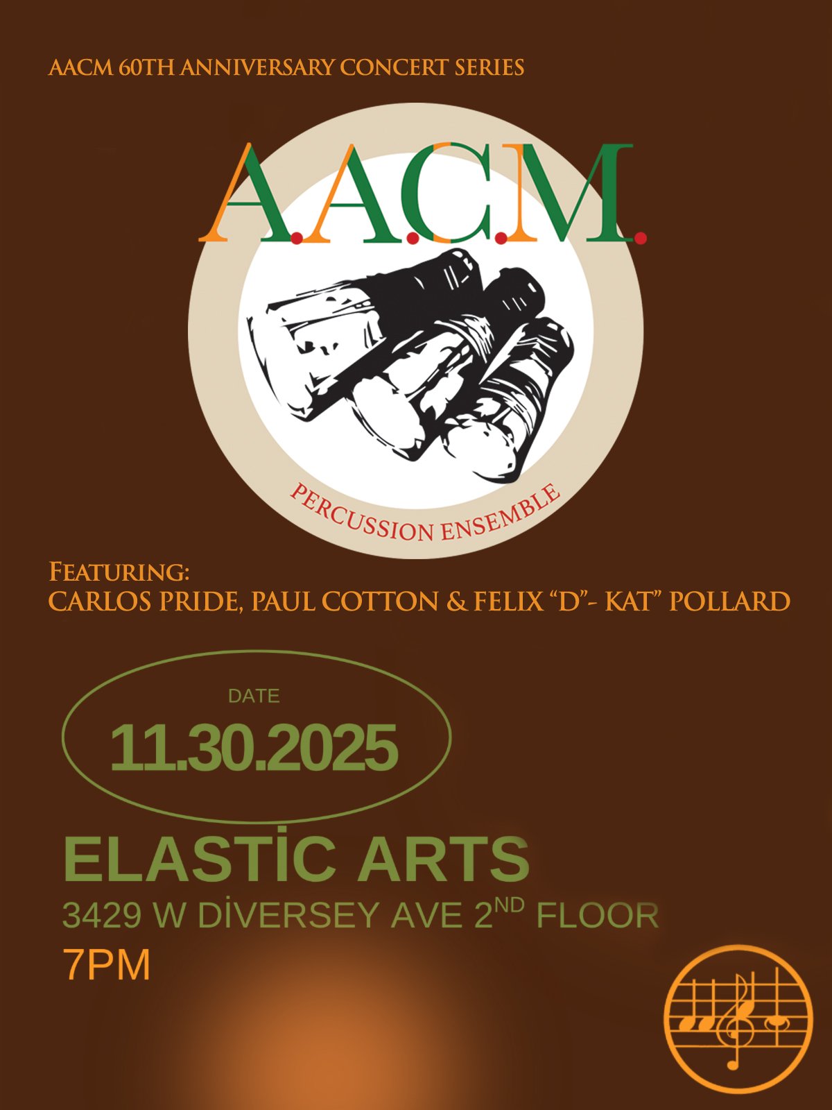AACM Percussion Ensemble — Elastic Arts Foundation