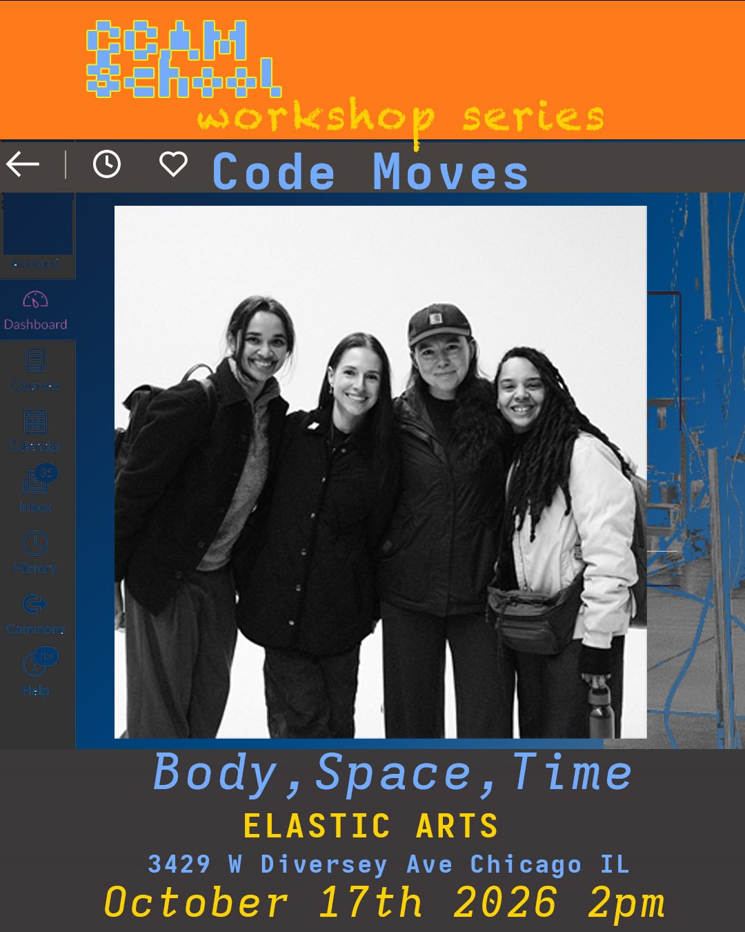 CodeMoves: Body-Space-Time [ Movement and Technology Workshop ]