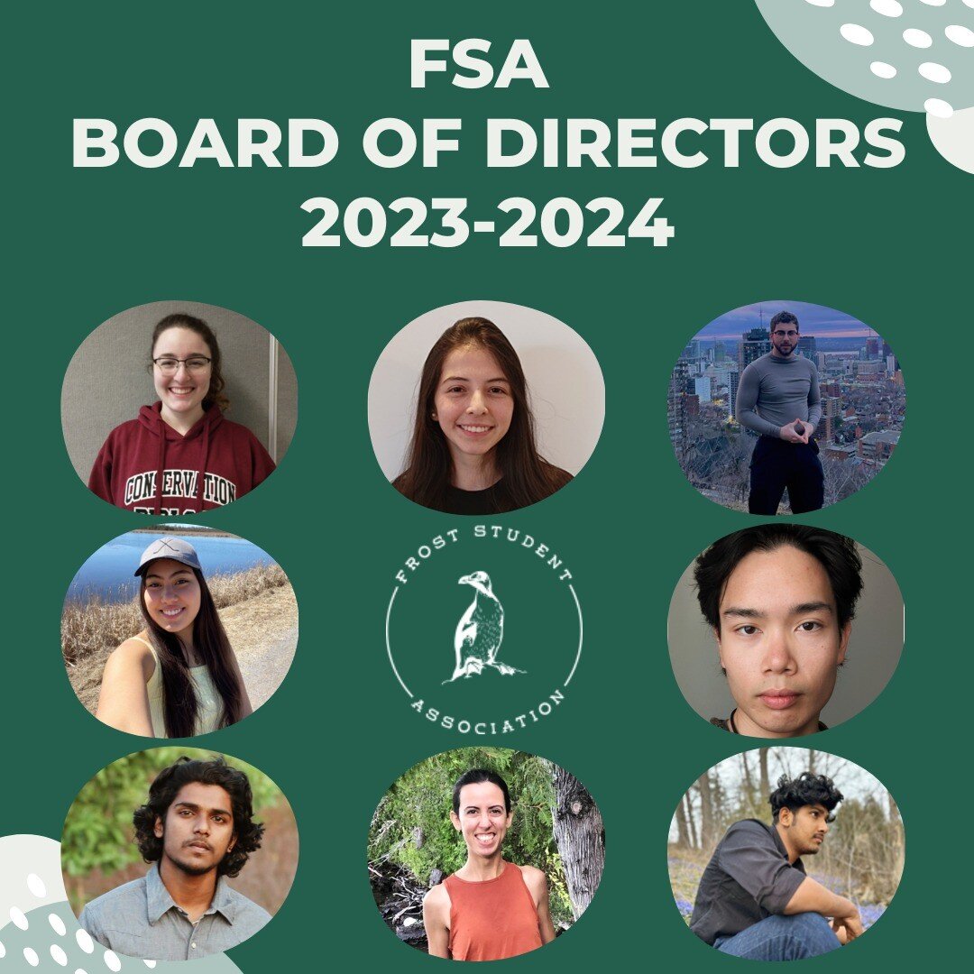 🎉Meet your new FSA Board of Directors 2023-2024. 🎉

We are happy to represent and advocate for our peers at Fleming College-Frost and Haliburton Campus🐧