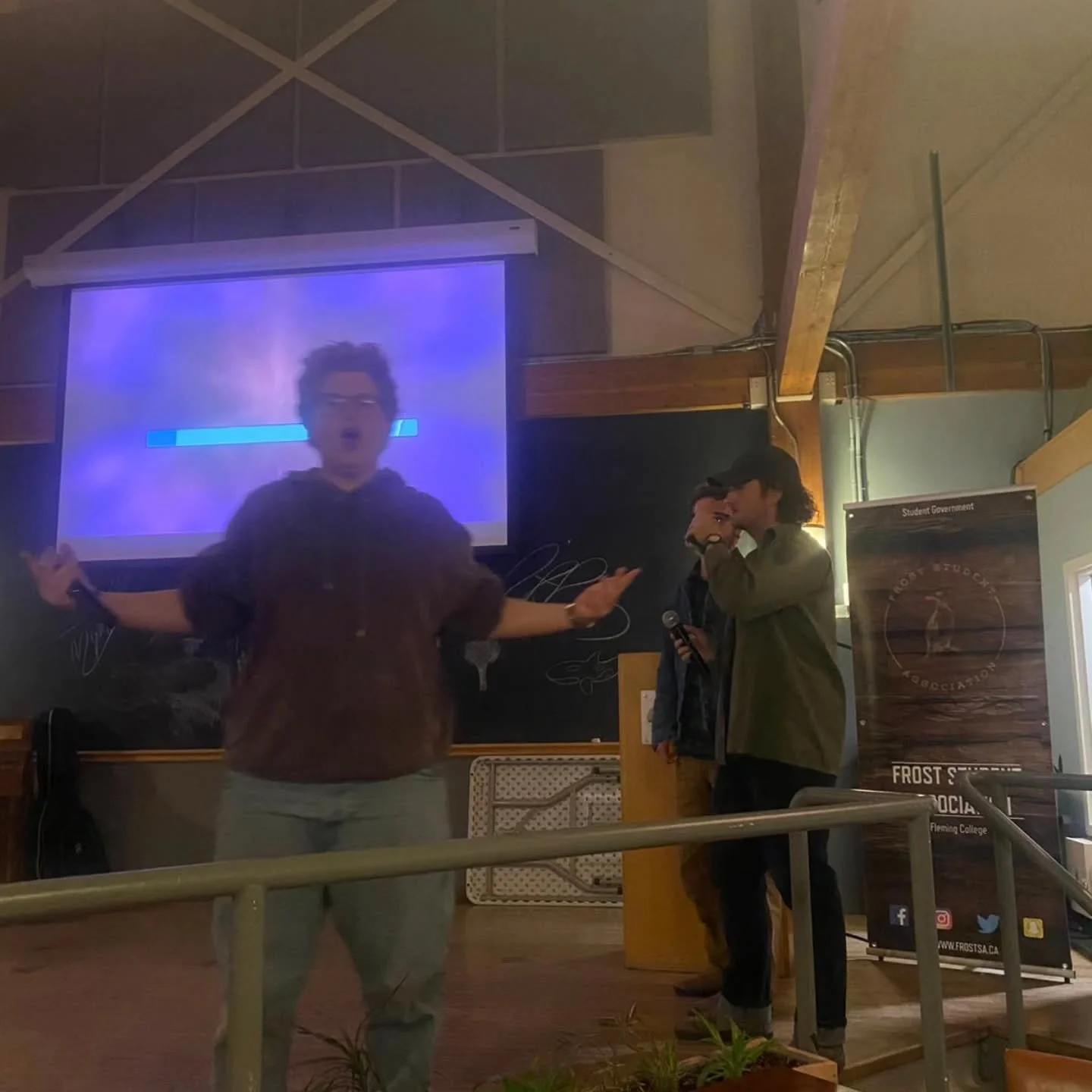 Thank you to everyone who came to the FSA's Karaoke Night on Wednesday! 

We hope you enjoyed it and can't wait to see you again!

Comment below if you have any suggestions for next time.