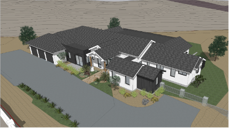 Custom modern farmhouse