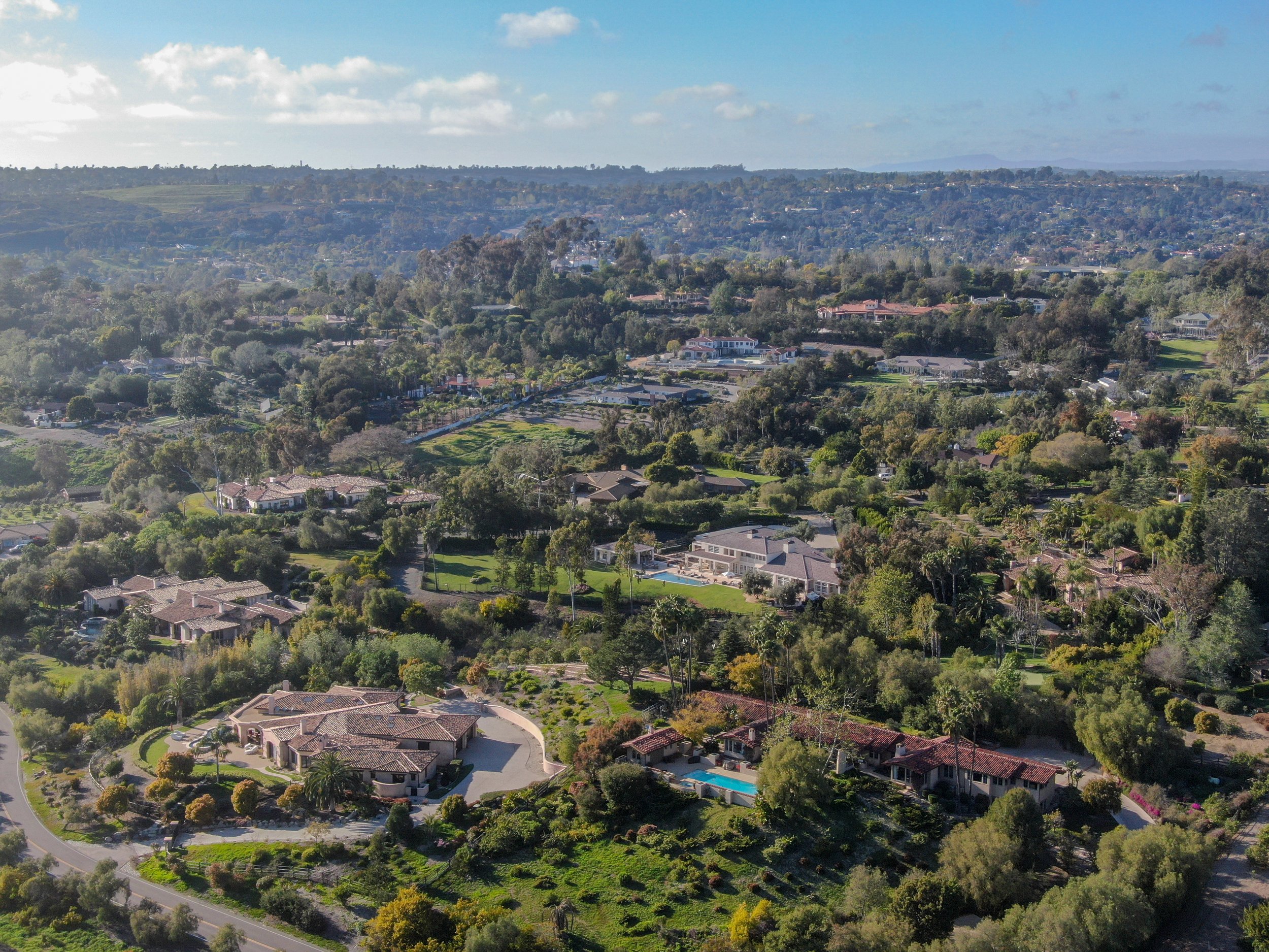 Rancho santa fe neighborhood
