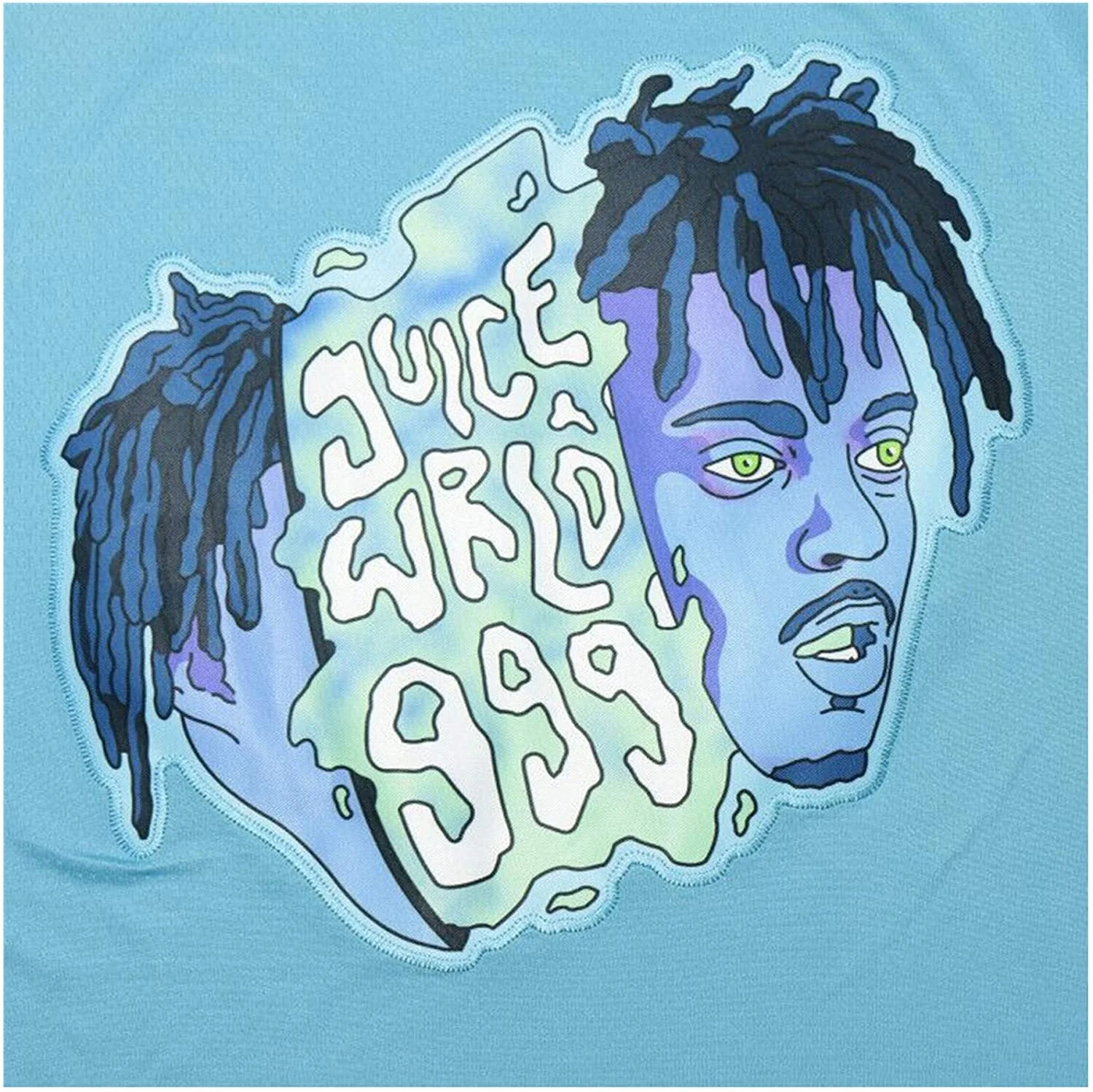 Juice WRLD 999 Jersey (Blue) — SportsWRLDD
