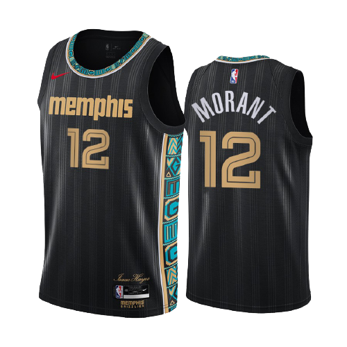 Ja Morant - Memphis Grizzlies - Game-Worn City Edition Jersey
