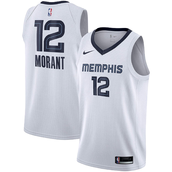 Ja Morant Memphis Grizzlies Jersey (White) — SportsWRLDD