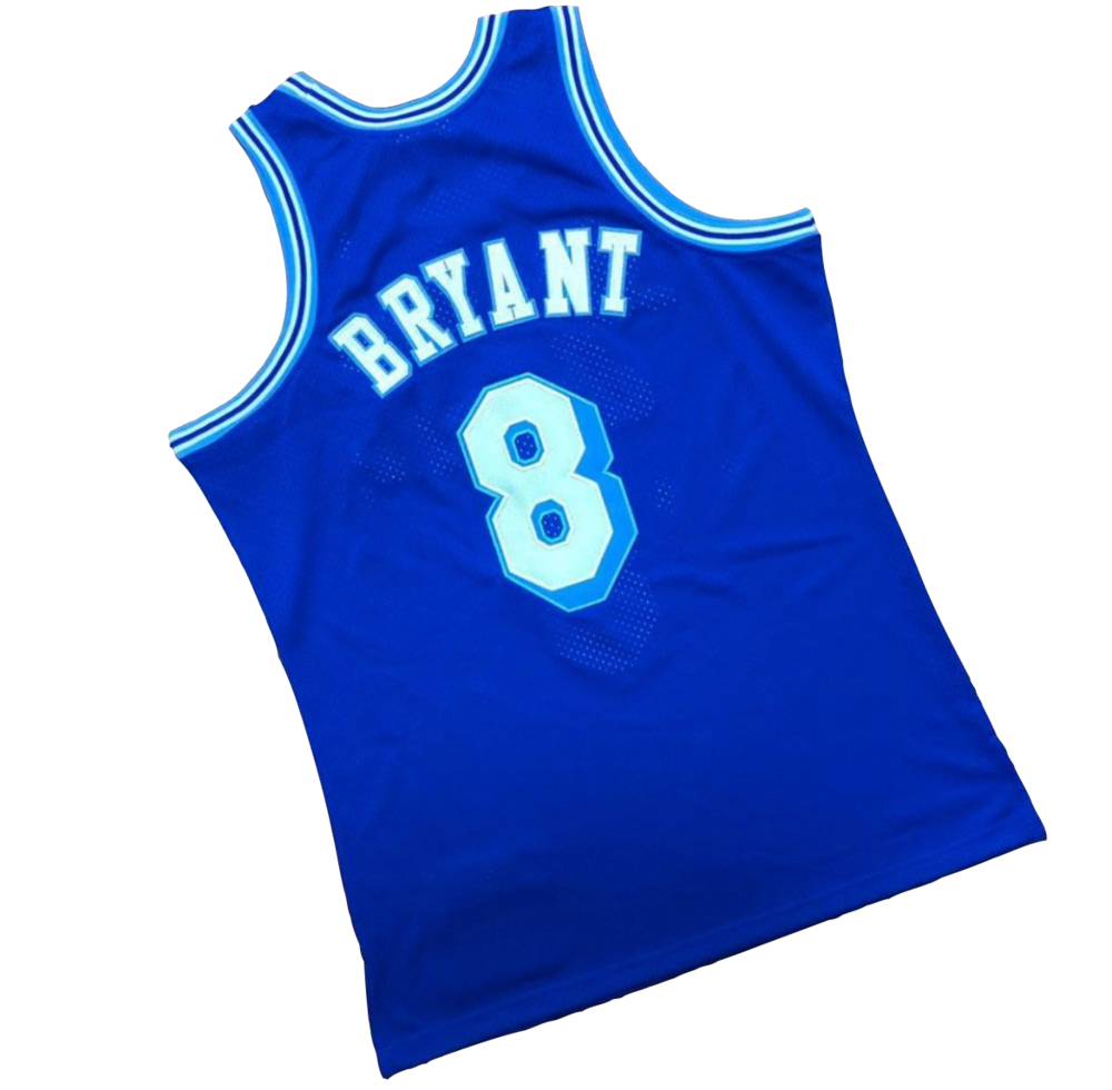 Nike, Shirts, Los Angeles Lakers Jersey Kobe Bryant Throwback Blue Retro  Nike Brand New