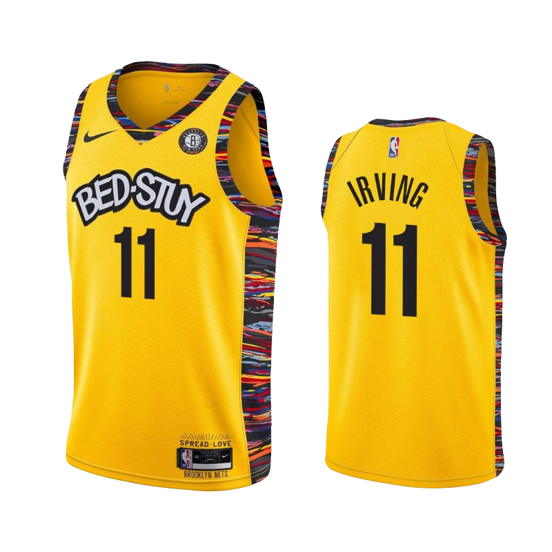 Kyrie Irving 2019-20 Brooklyn Nets Bed-Stuy City Edition Authentic