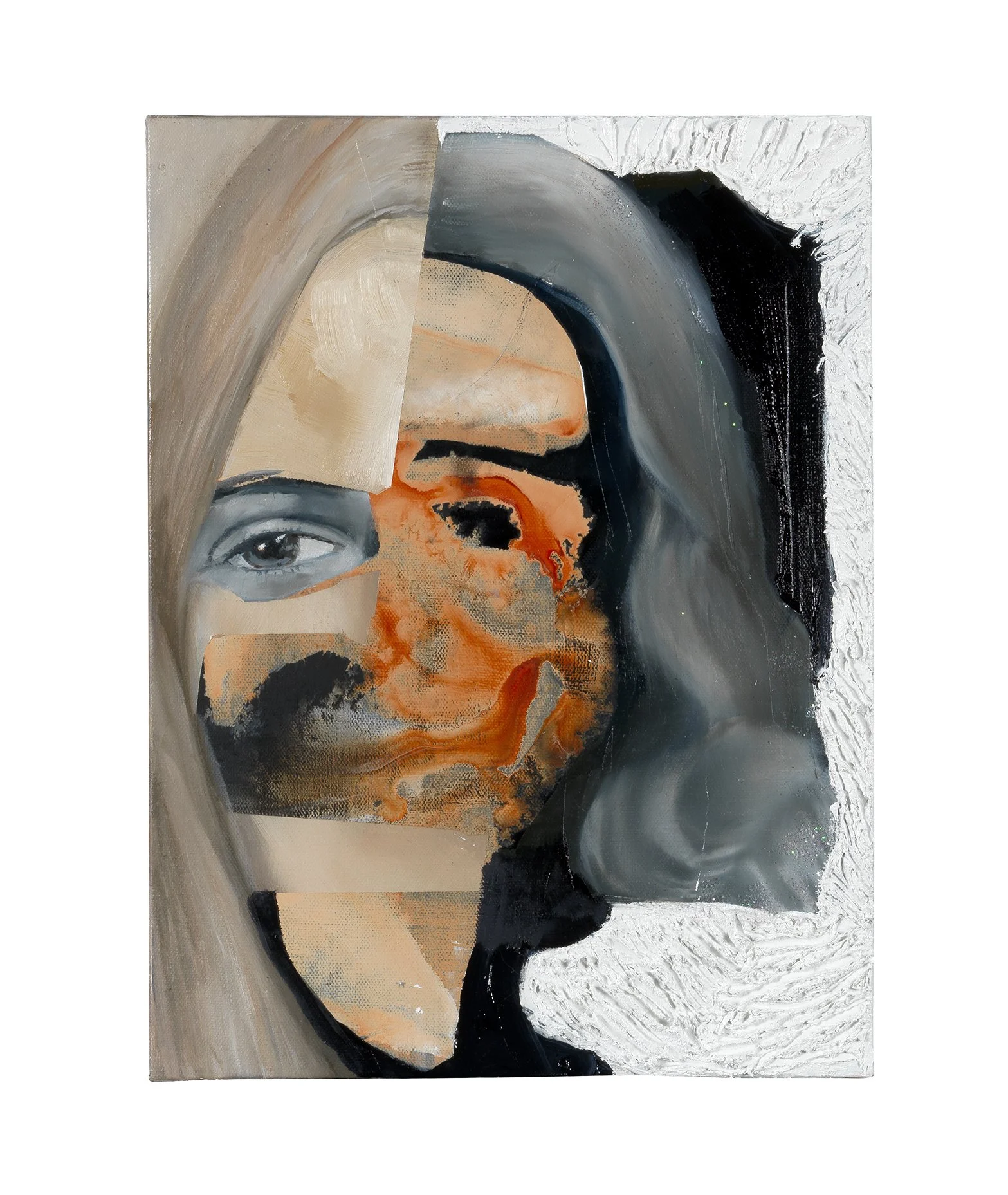 “Seventeen” 2026
Acrylic and oil on canvas. 16” x 12”
© Catherine McCarthy