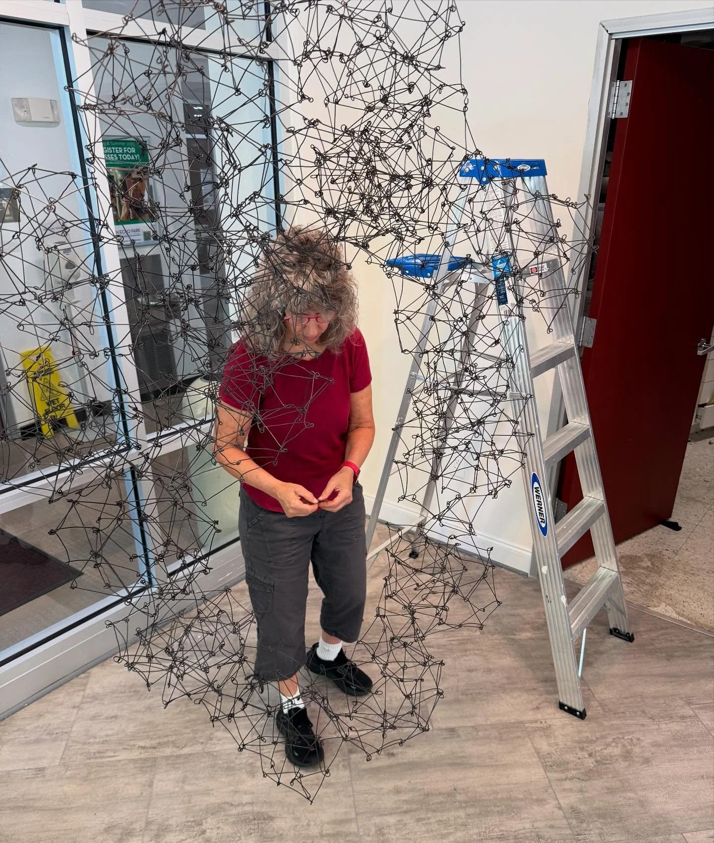 It&rsquo;s been a minute. The show at the Popcorn Gallery looks superb. I&rsquo;m excited to have a site-specific suspension included in the upcoming &ldquo;Art of the Art Clinic Online&rdquo; exhibition at Glen Echo along with a ton of terrific DMV 