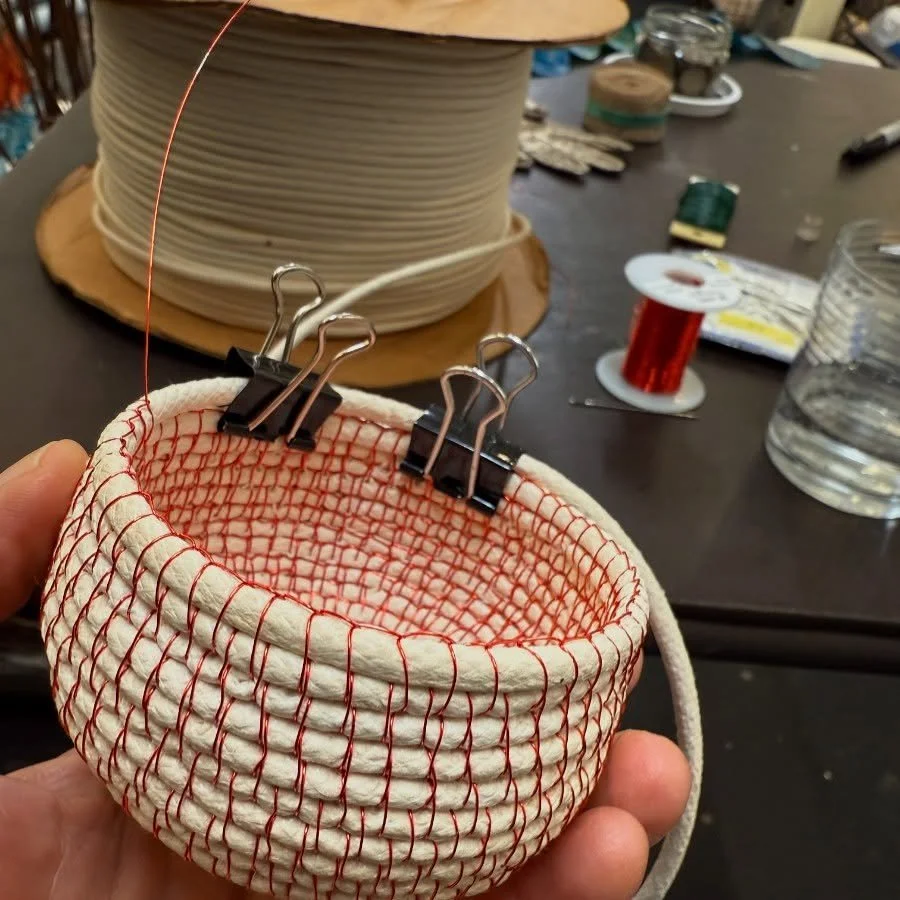 Found 40 spools of flex fiber welting cord in the attic. 😂😂 Item #1.