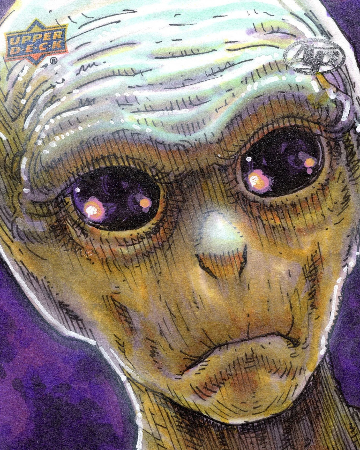 I dunno Greg, what fucking day is it?!⁠
⁠
This is an AP, and is available to collectors. DM for details.⁠
⁠
⁠
#31DaysofSciFi #XFiles #SketchCardArt